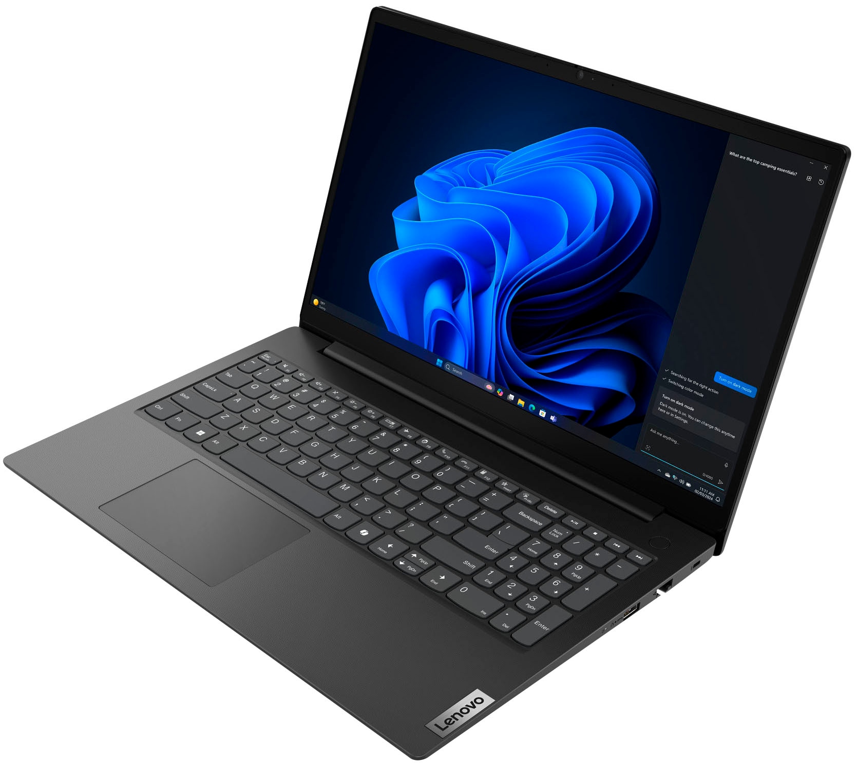 Lenovo Notebook »V15 G5 IRL« 39,6 cm / 15,6 ″ Intel Core i5 UHD Graphics 512 GB SSD