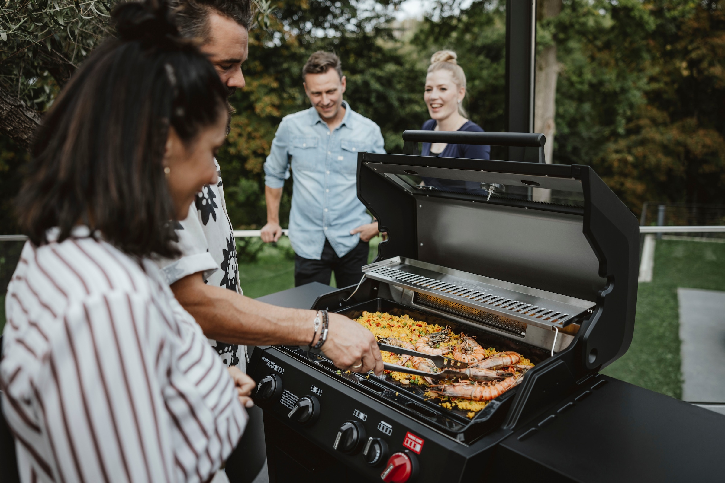 Enders® Grillplattenaufsatz »Plancha XL«, Gusseisen, für Enders® Gasgrill Monroe Pro 4 und Colorado/Boston 4 + 6