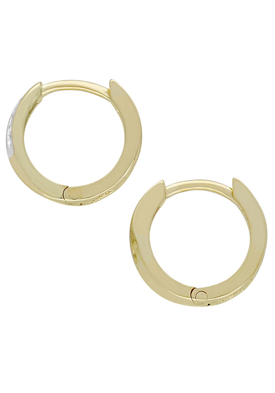 Firetti Paar Creolen »Schmuck Geschenk Gold 333 Ohrschmuck Gold glitzernd«, mit Zirkonia (synth.)