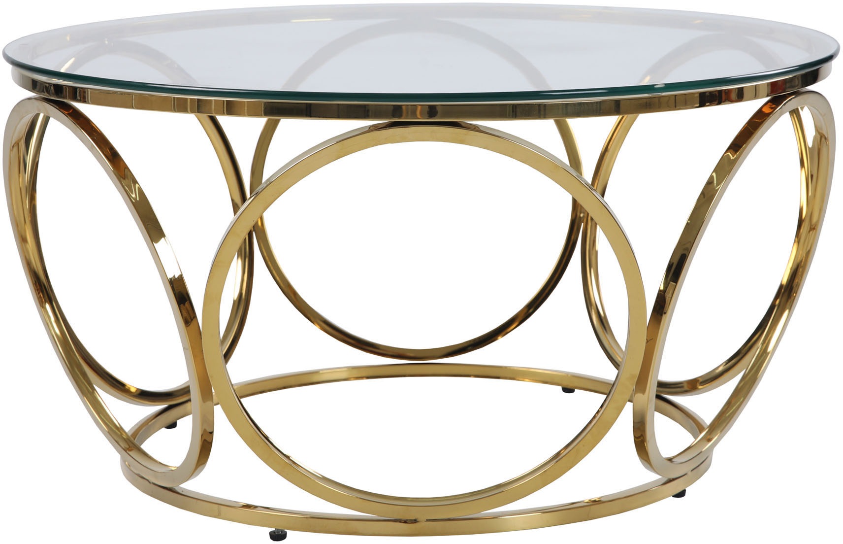 SalesFever Couchtisch »Couchtisch im eleganten Stil« mit Design-Gestell aus günstig online kaufen