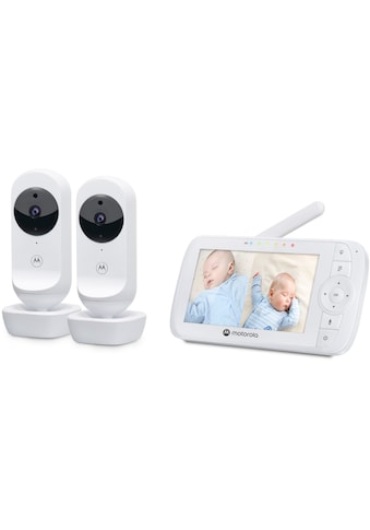 Motorola Video-Babyphone »Nursery VM 35-2 Twin 2x Kameras«, 5-Zoll-Farbdisplay kaufen