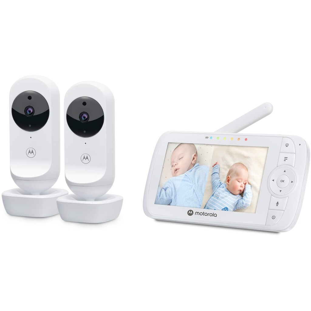 Motorola Babyphone »Video Nursery VM 35-2 Twin 2x Kameras«