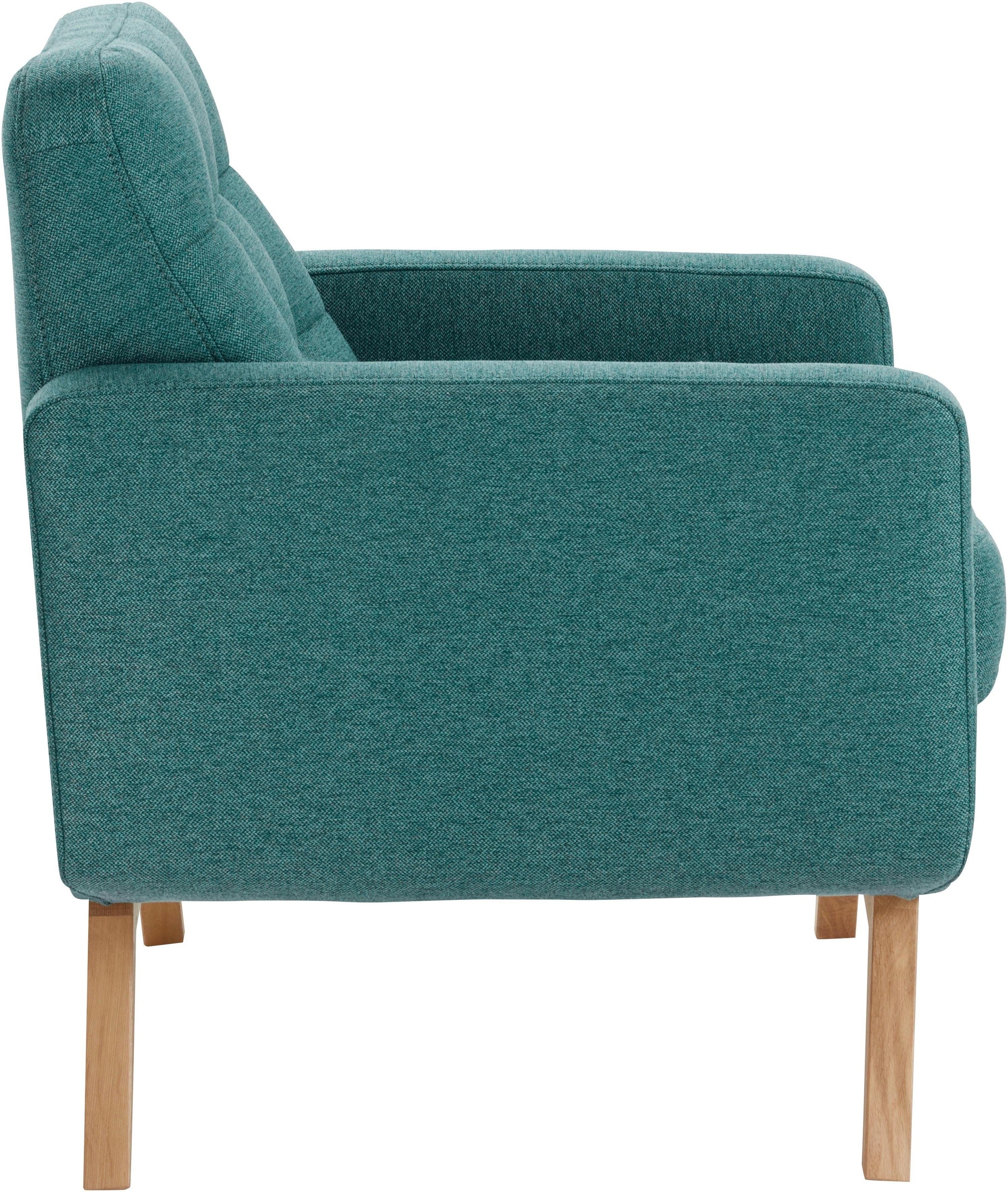 exxpo - sofa fashion Sessel »Fiord, Loungesessel«, aktuelles Design, tolle Detailverarbeitung im Sitz und Rücken