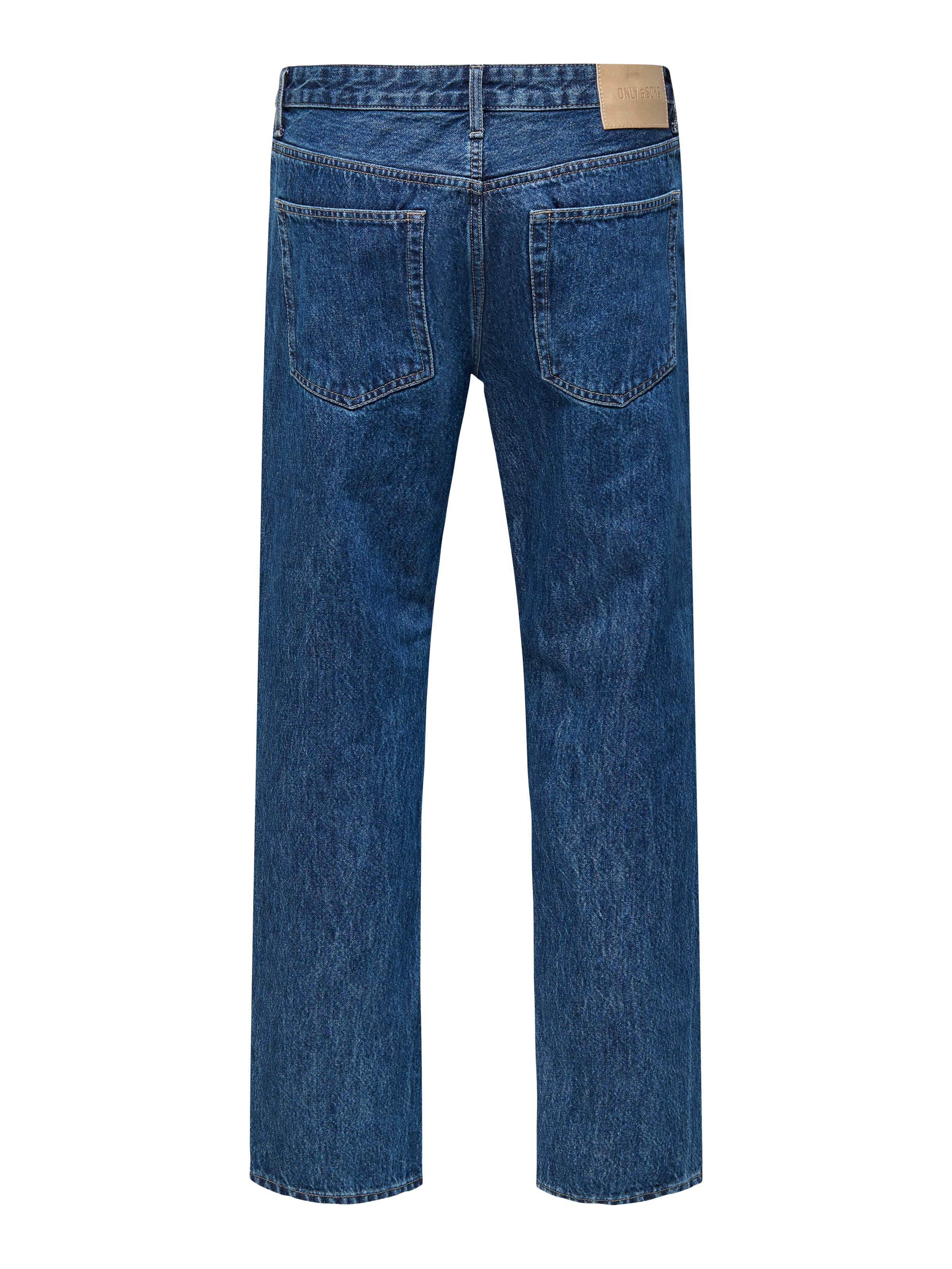 ONLY & SONS Straight-Jeans »ONSEDGE STRAIGHT DNM« Baumwolle, straight fit