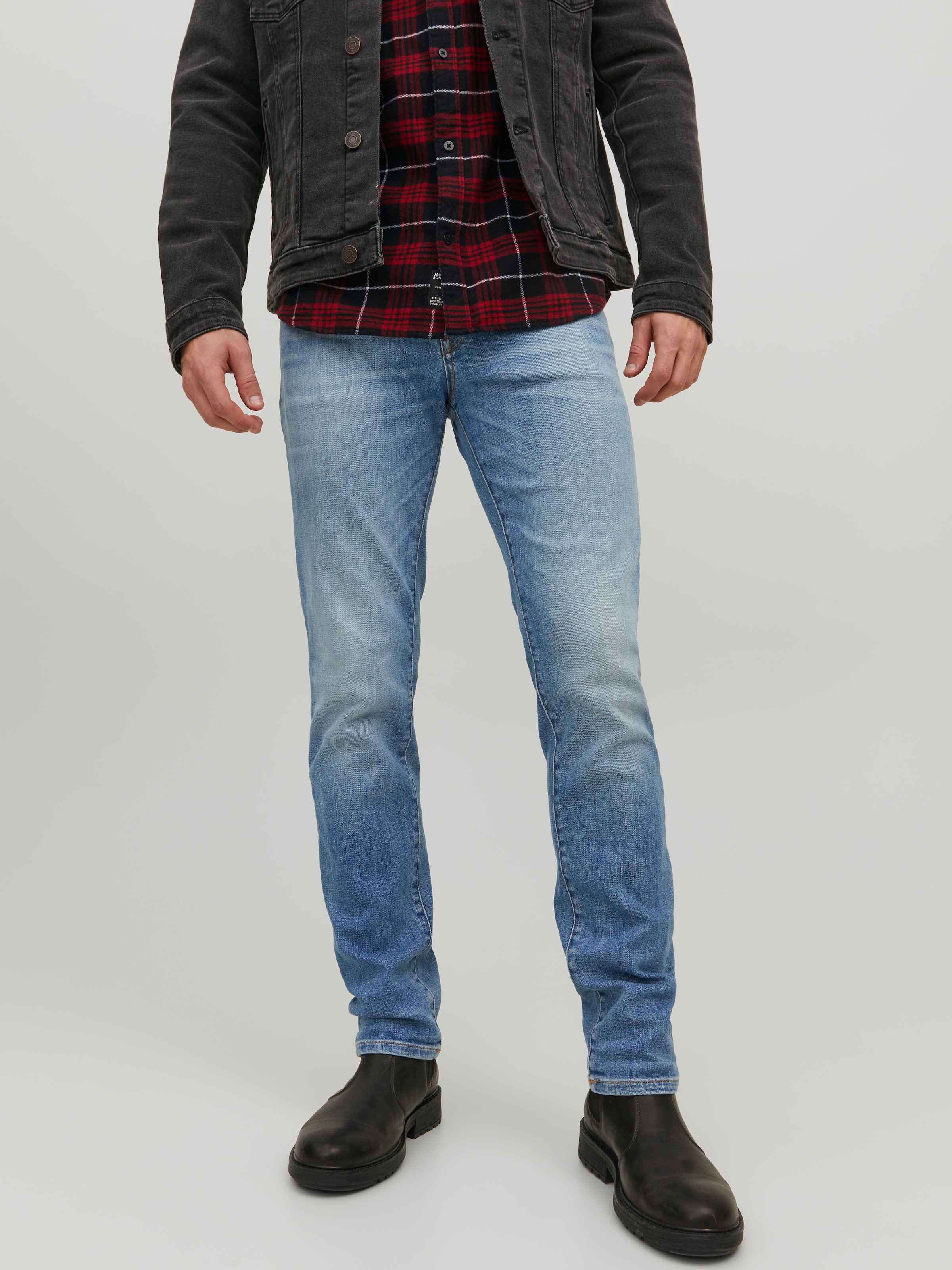 Jack & Jones Slim-fit-Jeans »JJITIM JJDAVIS JJ 074 NOOS«