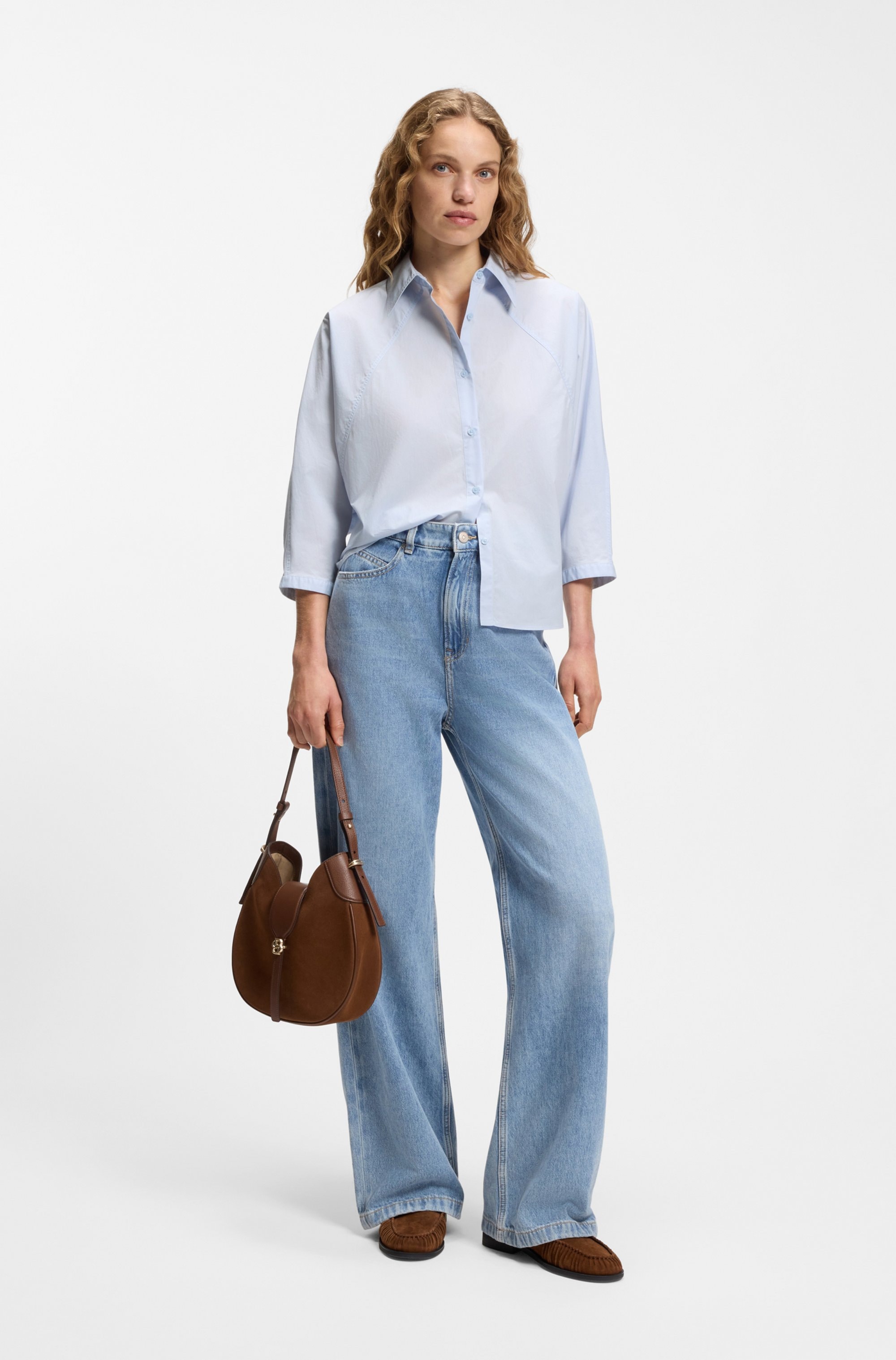 BOSS ORANGE Hemdbluse »Belenta Premium Damenmode«