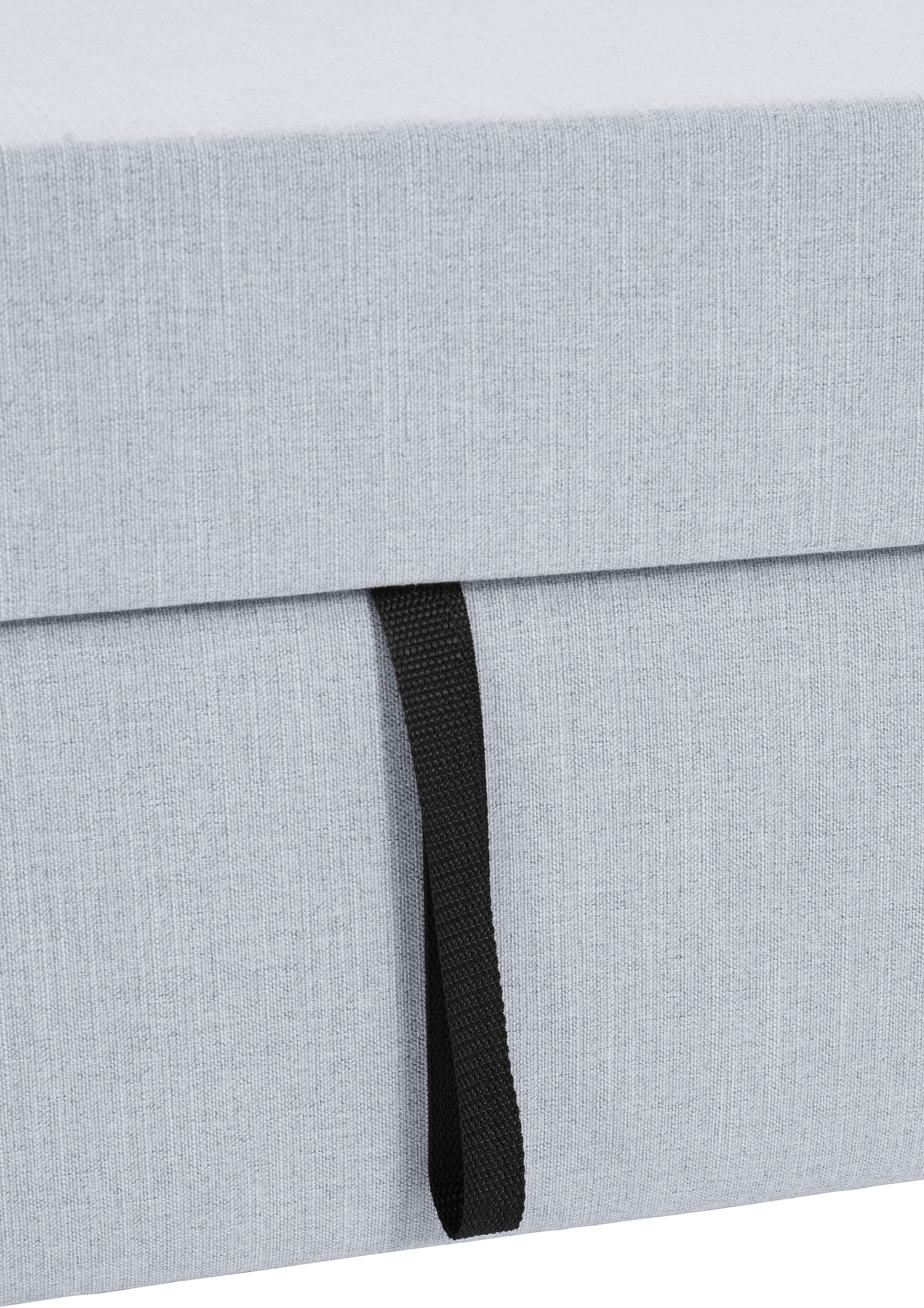 OTTO products Wohnlandschaft »Grazzo, aktuelle Steppung im Sitz, viel Platz, zeitlos, U-Form«, hochwertige Stoffe aus recyceltem Material, Steppung im Sitzbereich