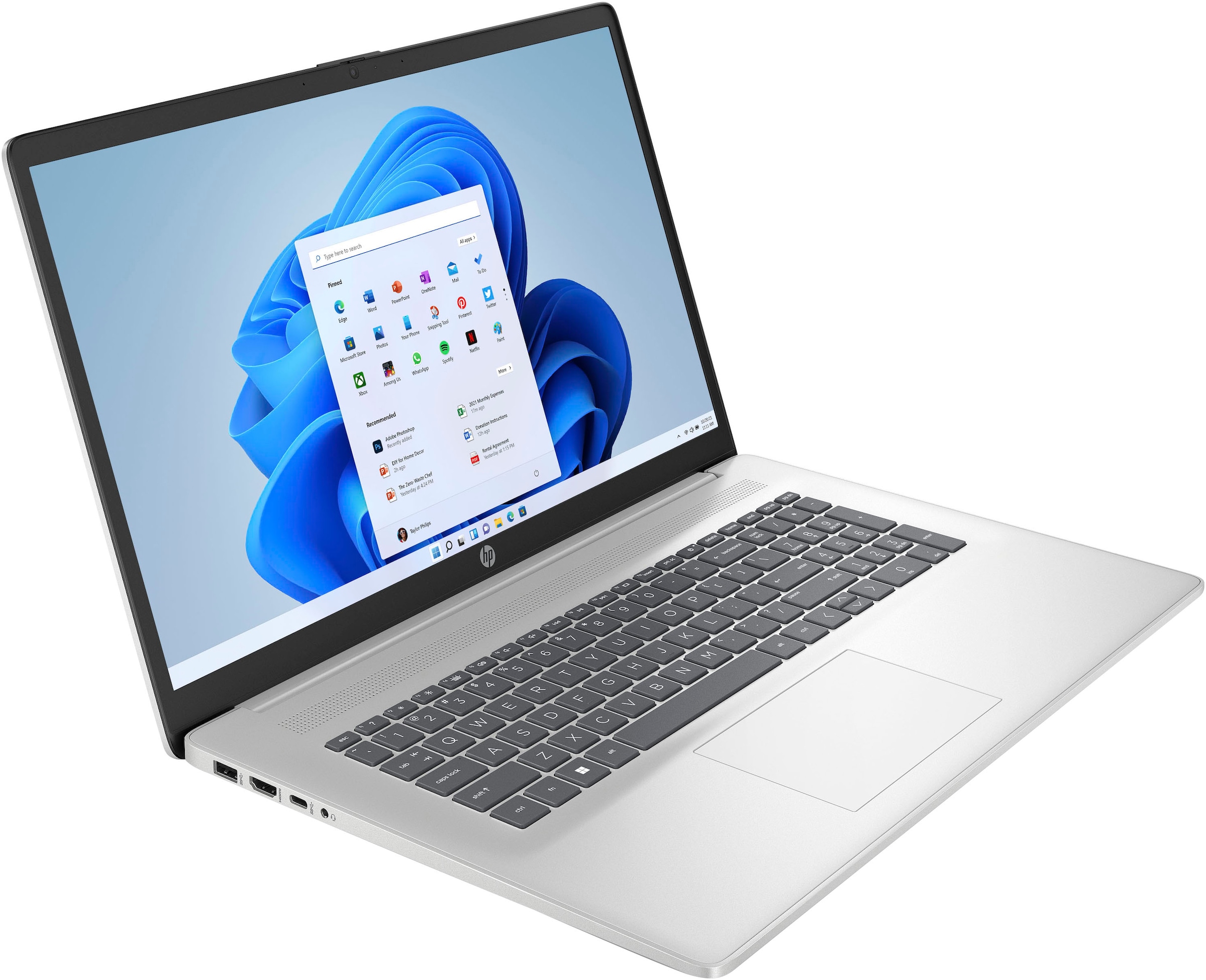 HP Notebook »17-cn3261ng«, 43,94 cm, / 17,3 Zoll, Intel, Core i5, Iris Xe Graphics, 512 GB SSD
