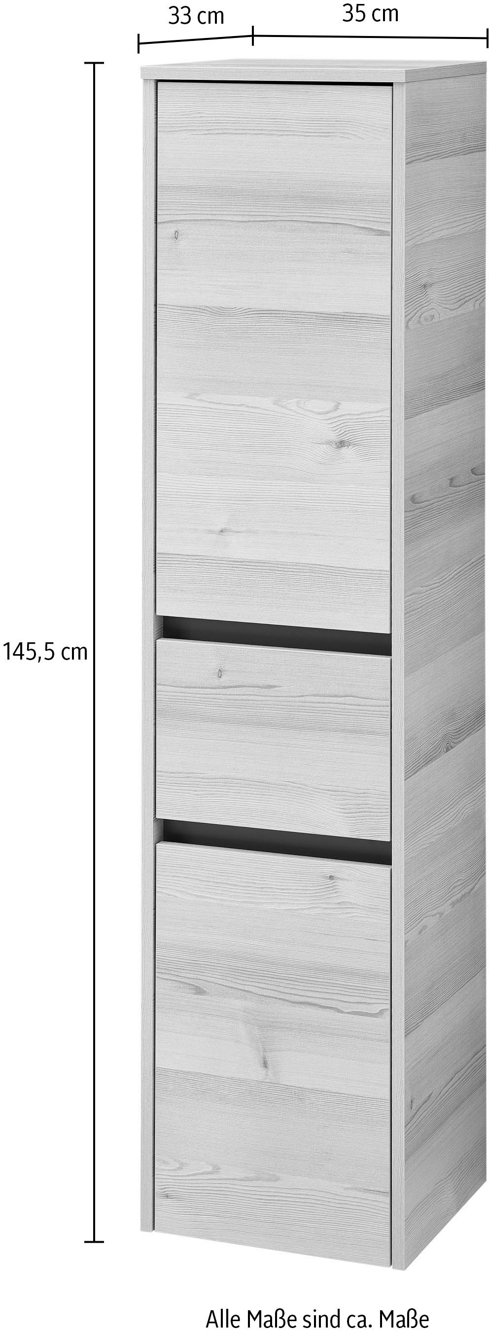 Saphir Badmöbel-Set »Quickset 393« Komplett-Set, 3 Stk. tlg.