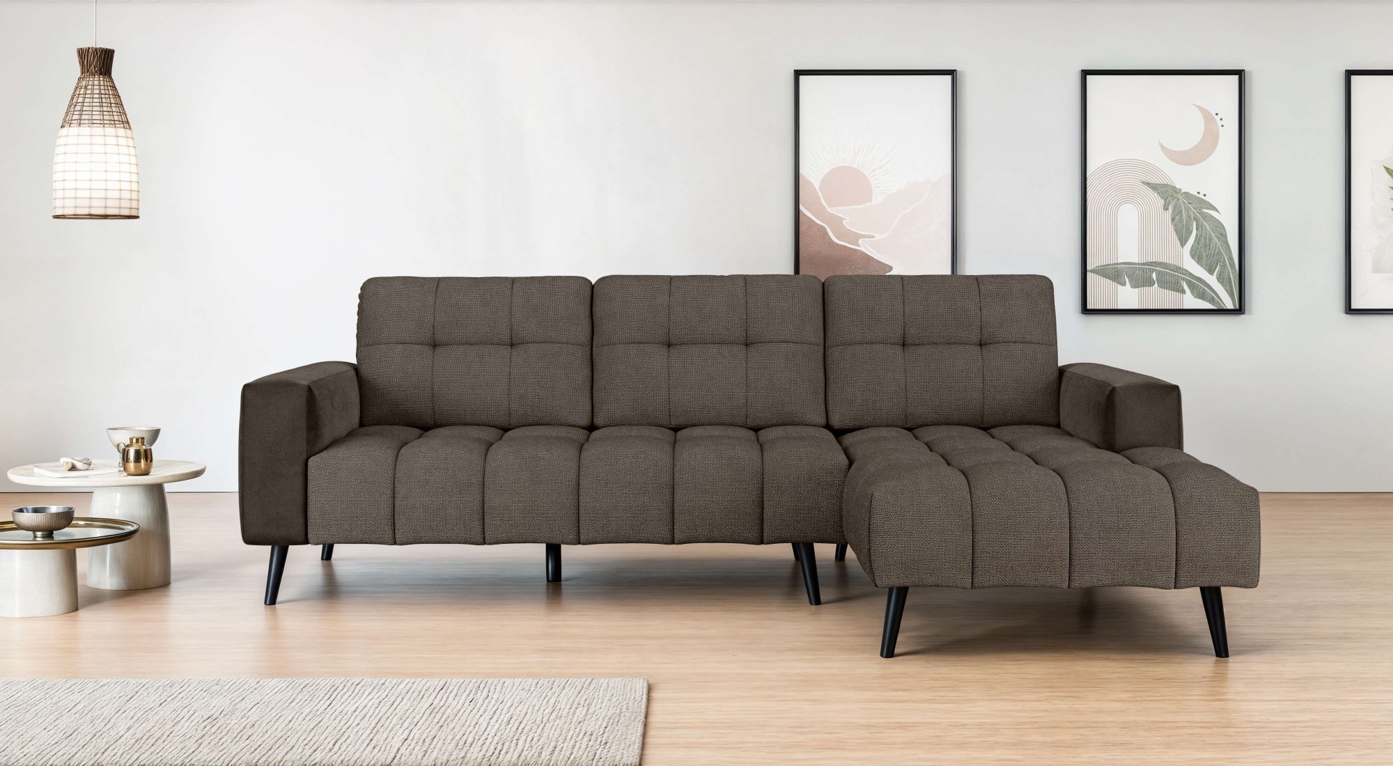 INOSIGN Ecksofa "SERINE mit Recamiere rechts/links bestellbar, Maße B/H/T 2 günstig online kaufen