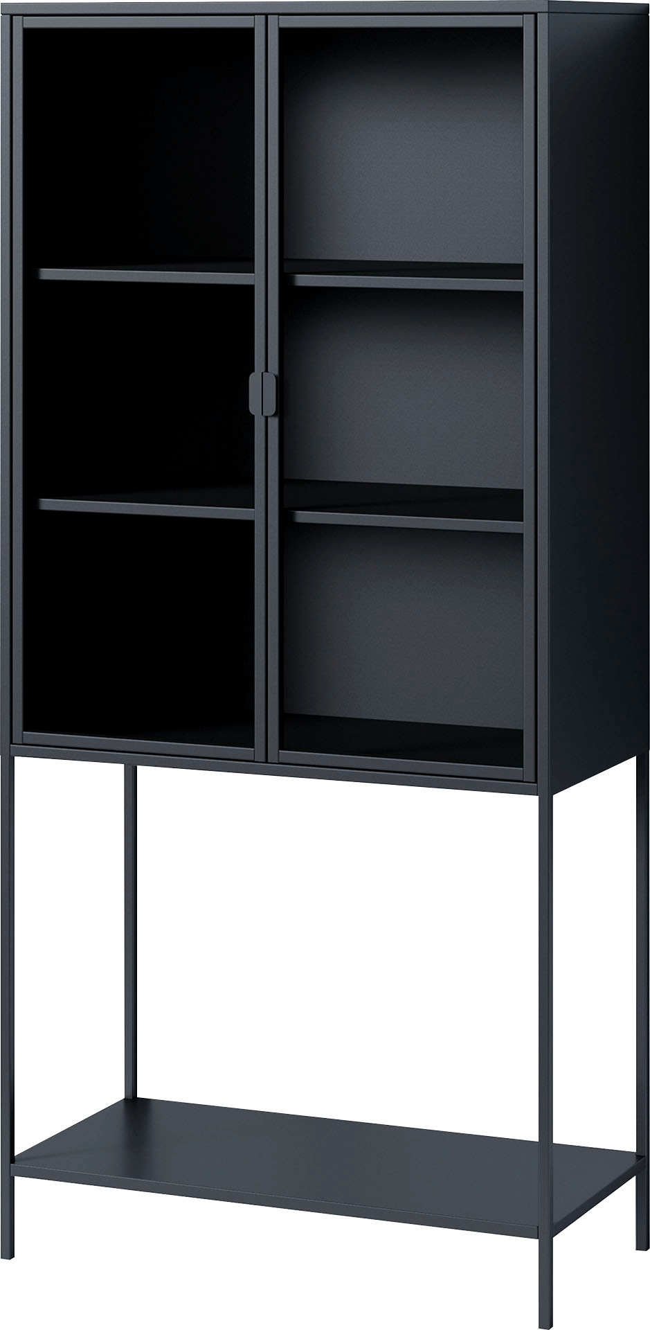 Homexperts Vitrine »Classic«, designorientiertes Highboard mit Glastüren