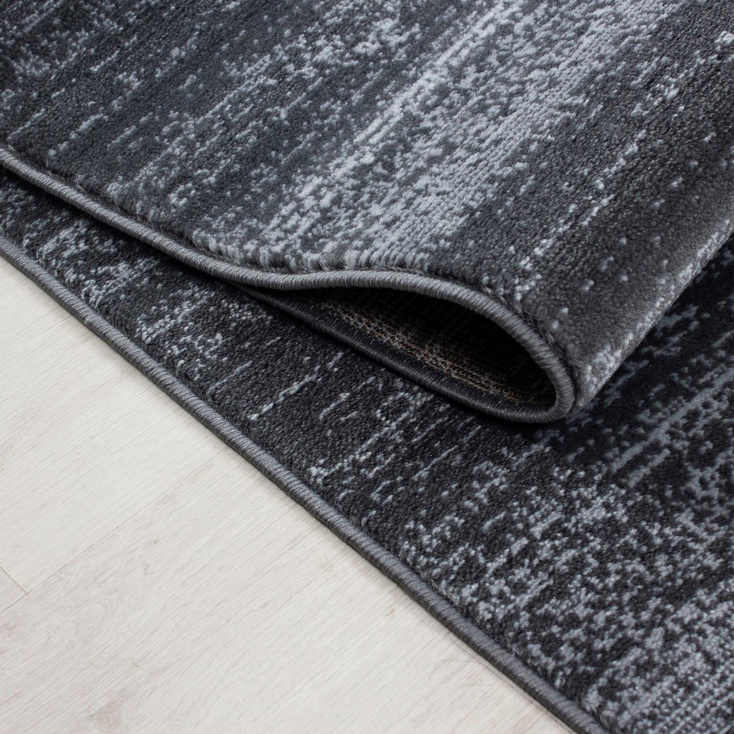 Ayyildiz Teppiche Teppich »Plus 8000«, rechteckig, 6 mm Höhe, Läufer, gestreifter Flachflor, robust, Webteppich, alle Räume