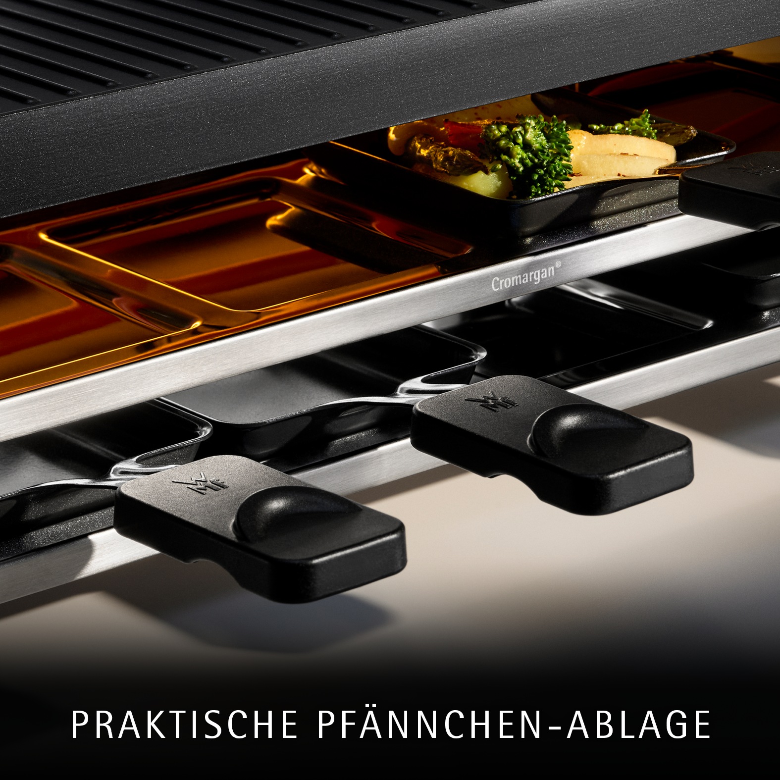 WMF Raclette »Lono Selection« 8 Stk. Raclettepfännchen 1.500 W