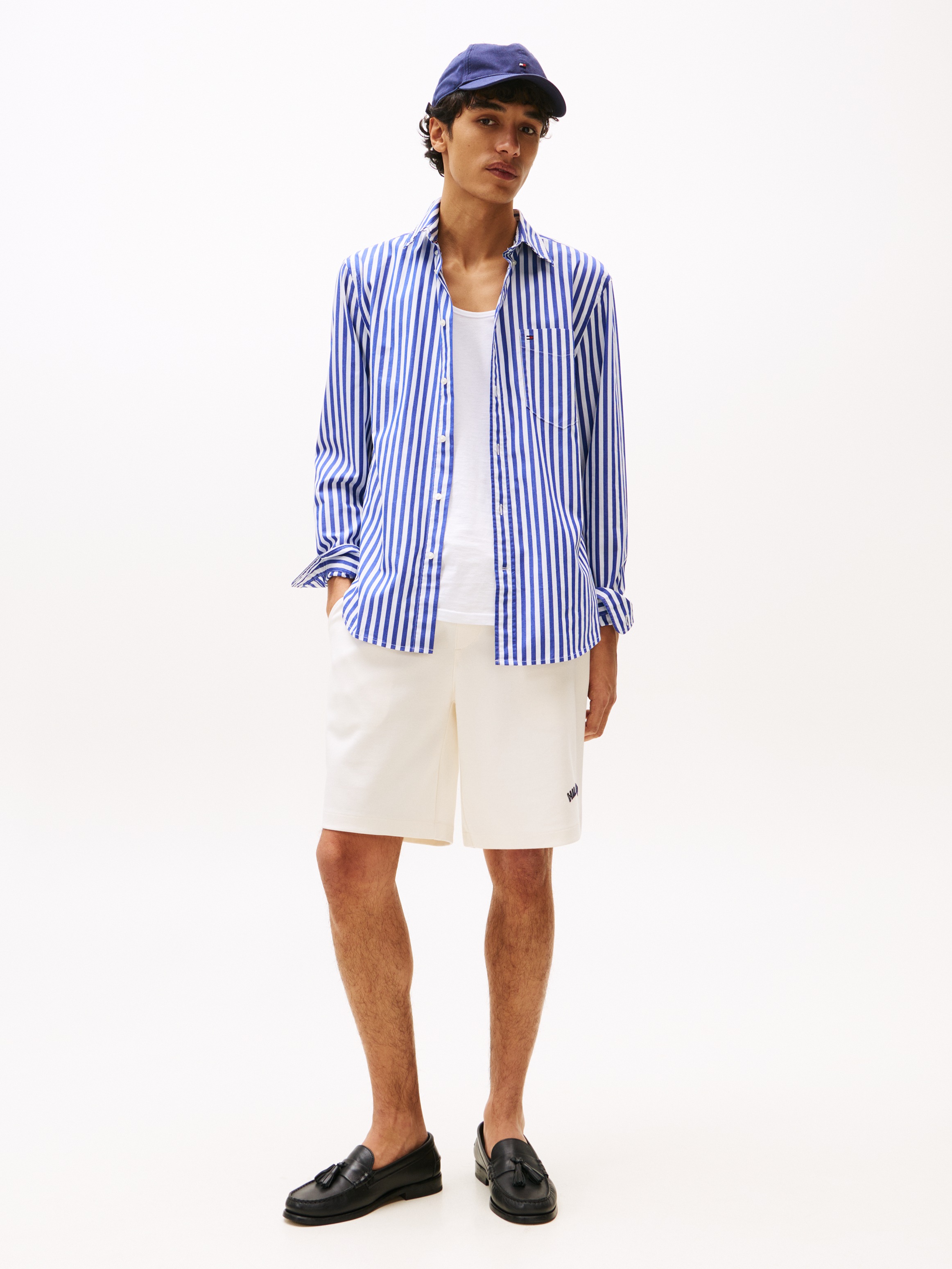 Tommy Hilfiger Langarmhemd »FLEX POPLIN BOLD STRIPE SHIRT«