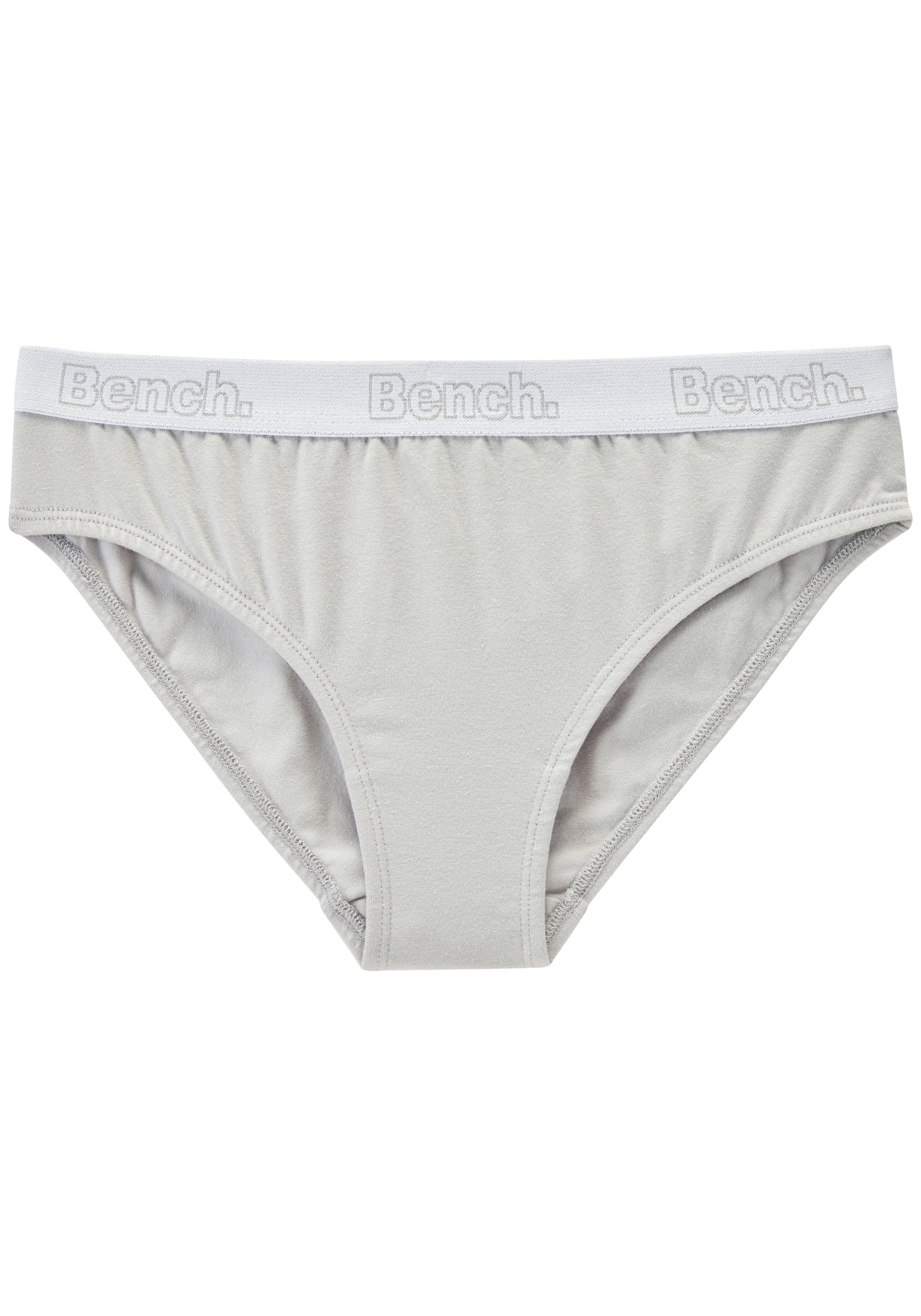 Bench. Slip Packung, 4 Stk. Mädchen - mit weichem Logo-Bündchen