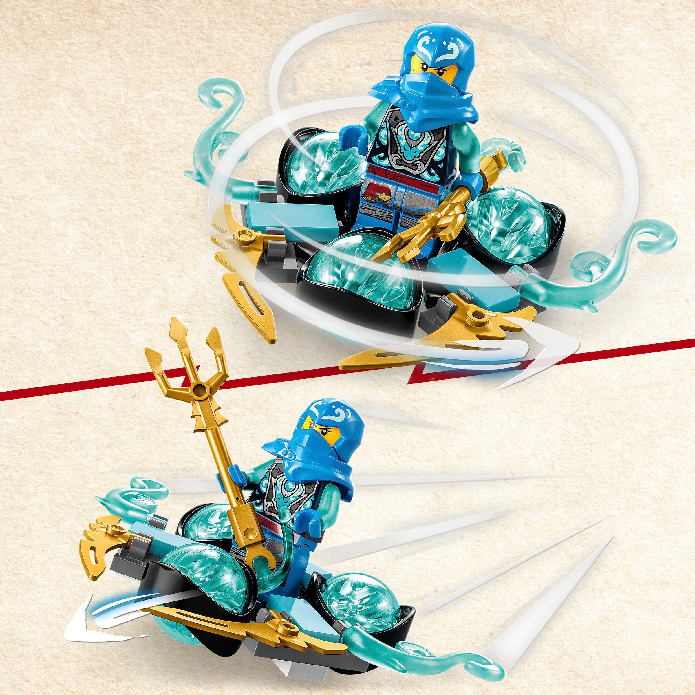 LEGO® Konstruktionsspielsteine »Nyas Drachenpower-Spinjitzu-Drift (71778), LEGO® NINJAGO«, (57 St.), Made in Europe