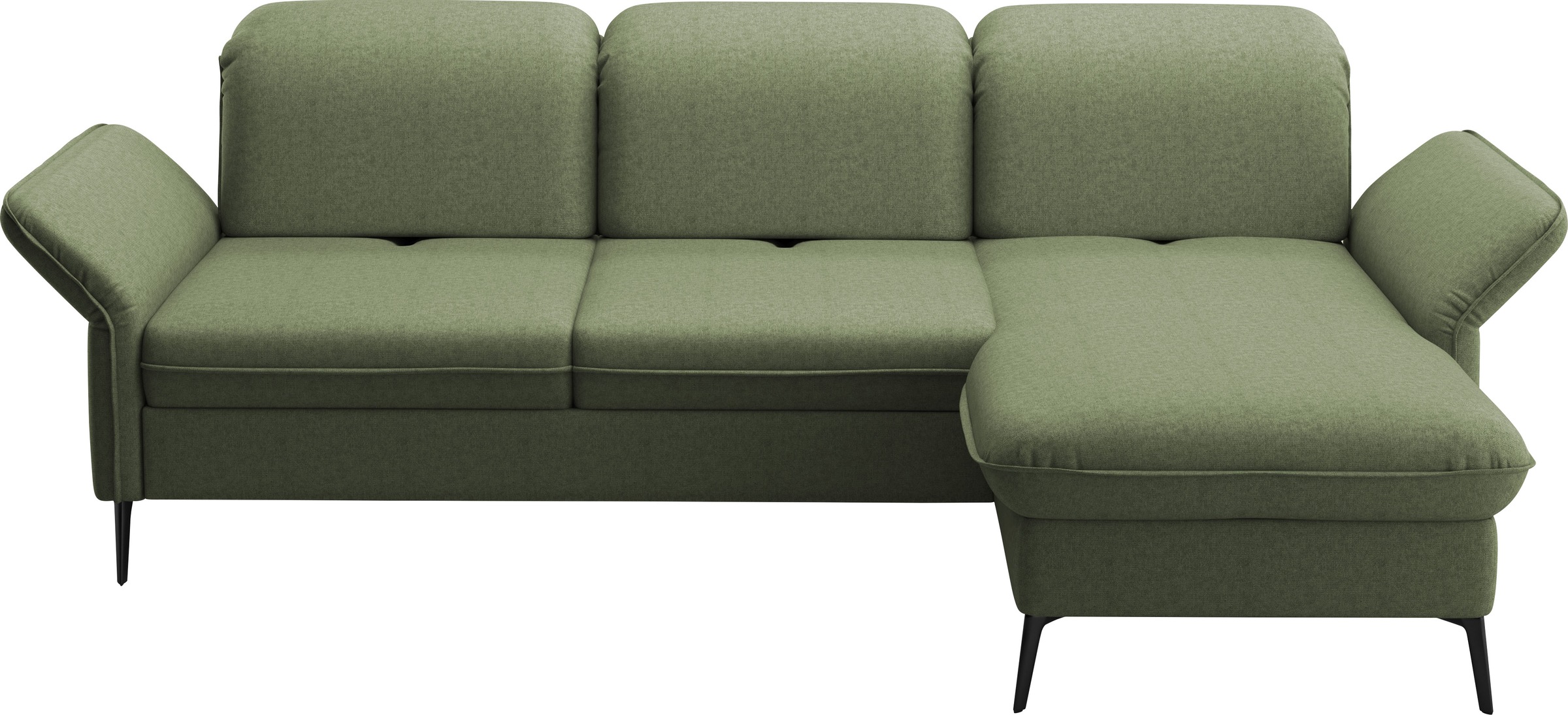 sit&more Ecksofa »Emely, inkl. Sitztiefenverstellung«, wahlweise mit Bettfunktion,Bettkasten,Kopf- & Armteilverstellung