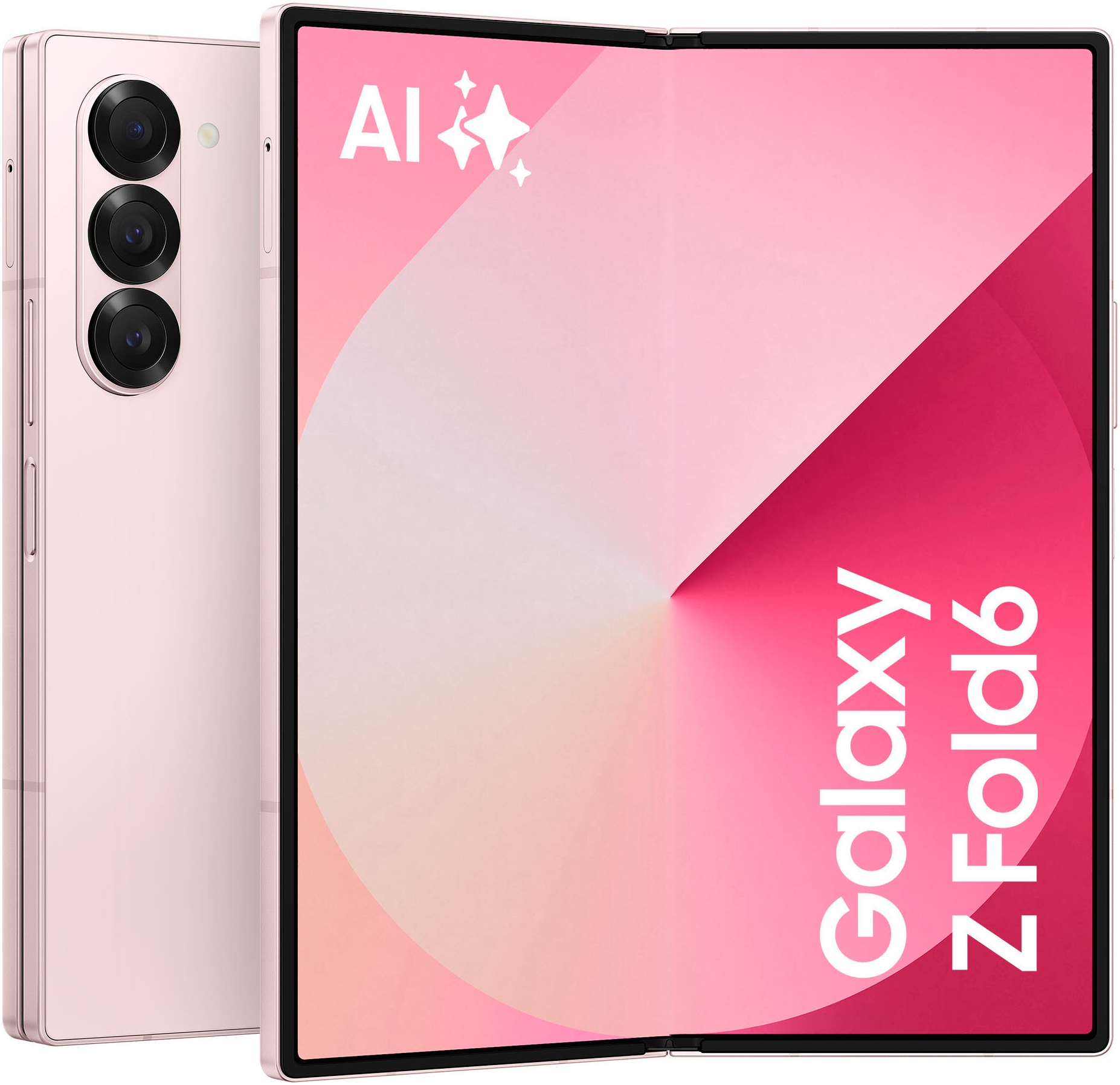 Samsung Smartphone »Galaxy Z Fold 6«, Rosa, AI-Funktionen