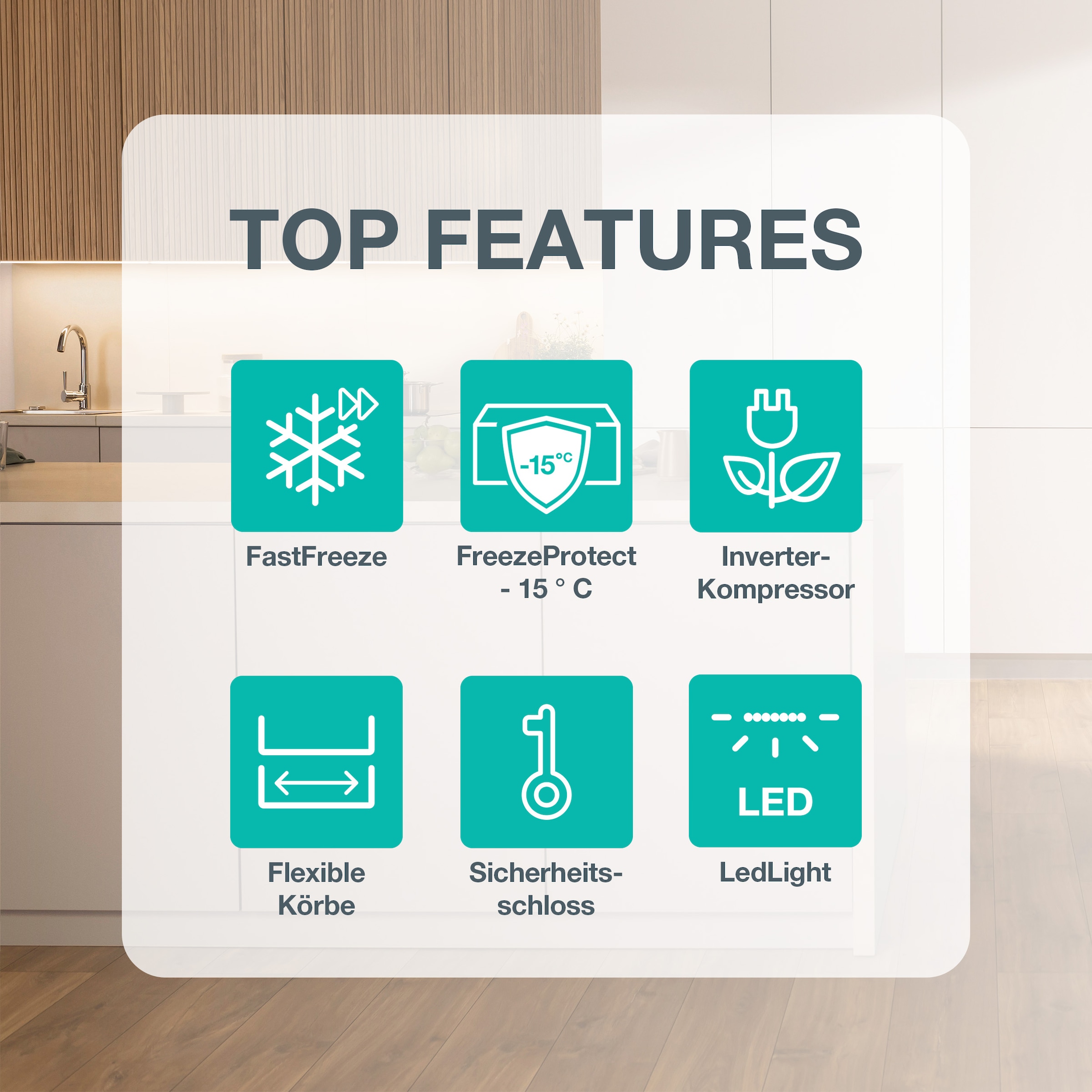 GORENJE Gefriertruhe »FH30DAW« 84,7 cm hoch 111,4 cm breit LED-Display