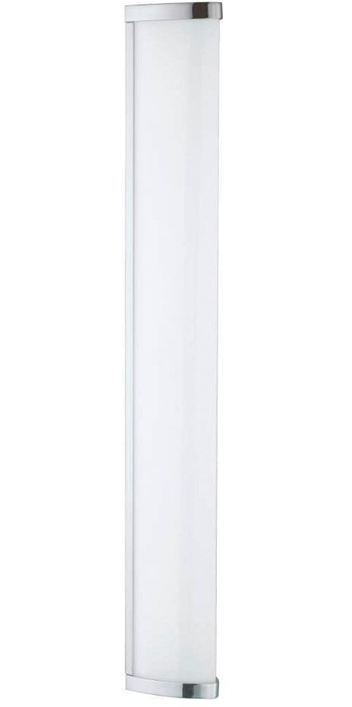 EGLO LED Wandleuchte »GITA 2 Wandlampe, Chrom, weiß, IP44, Spiegelleuchte, Badezimmerlampe«, 1 flammig, Leuchtmittel LED-Board | LED fest integriert, Feuchtraumleuchte, Badezimmer, elegant, minimalitisch, 60x7,5x7,5cm