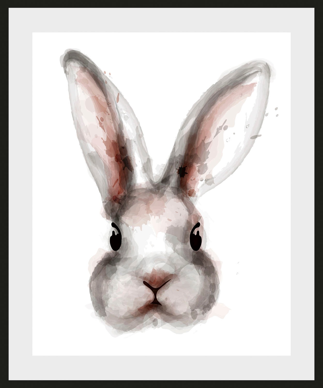 queence Bild »Aada«, Hase-Hasen-Kunst-Haustiere, (1 St.), HD Premium Poster günstig online kaufen