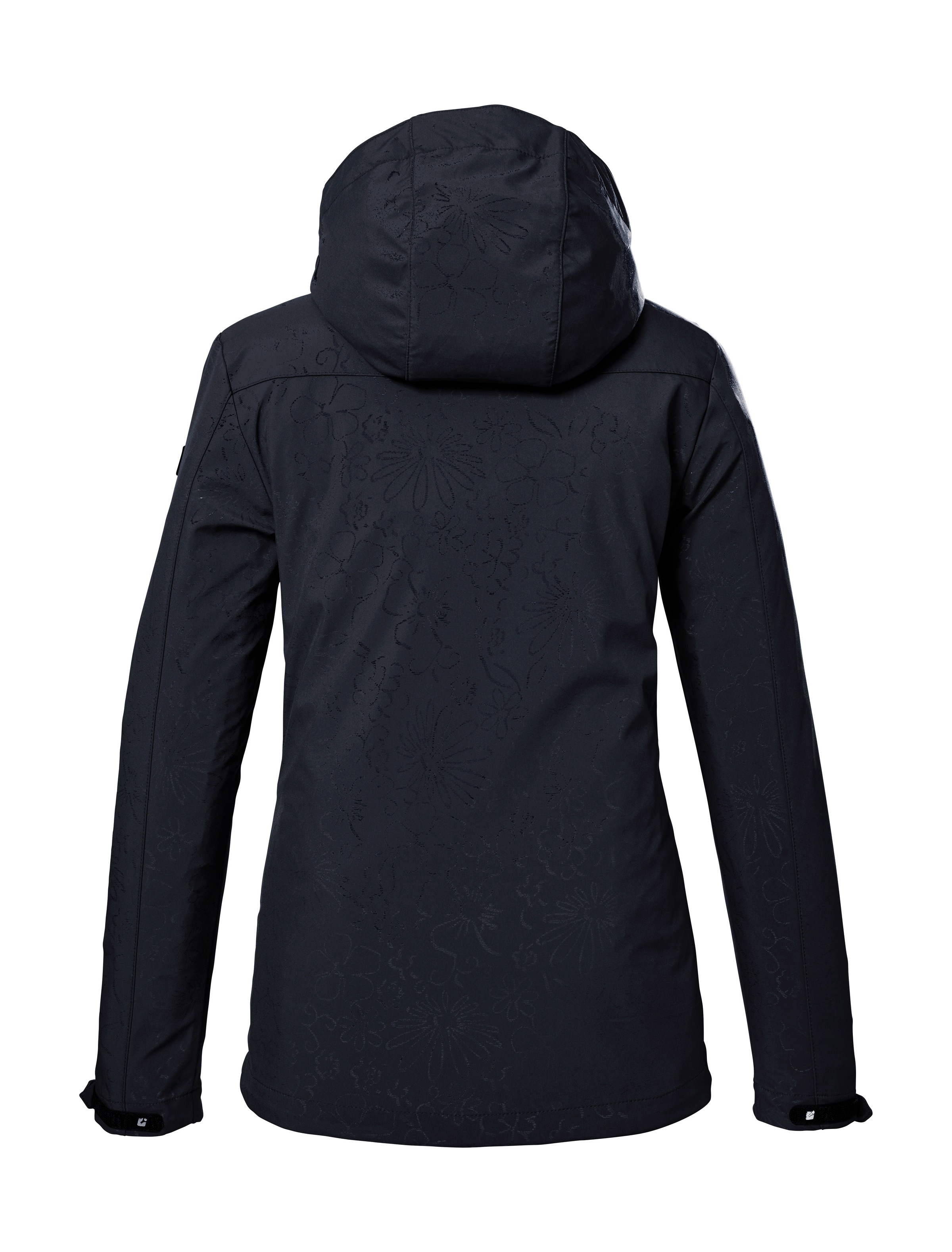 Killtec Softshelljacke »KOS 40 WMN SFTSHLL JCKT«, Wasserabweisende, atmungsaktive Damenjacke aus recyceltem Material