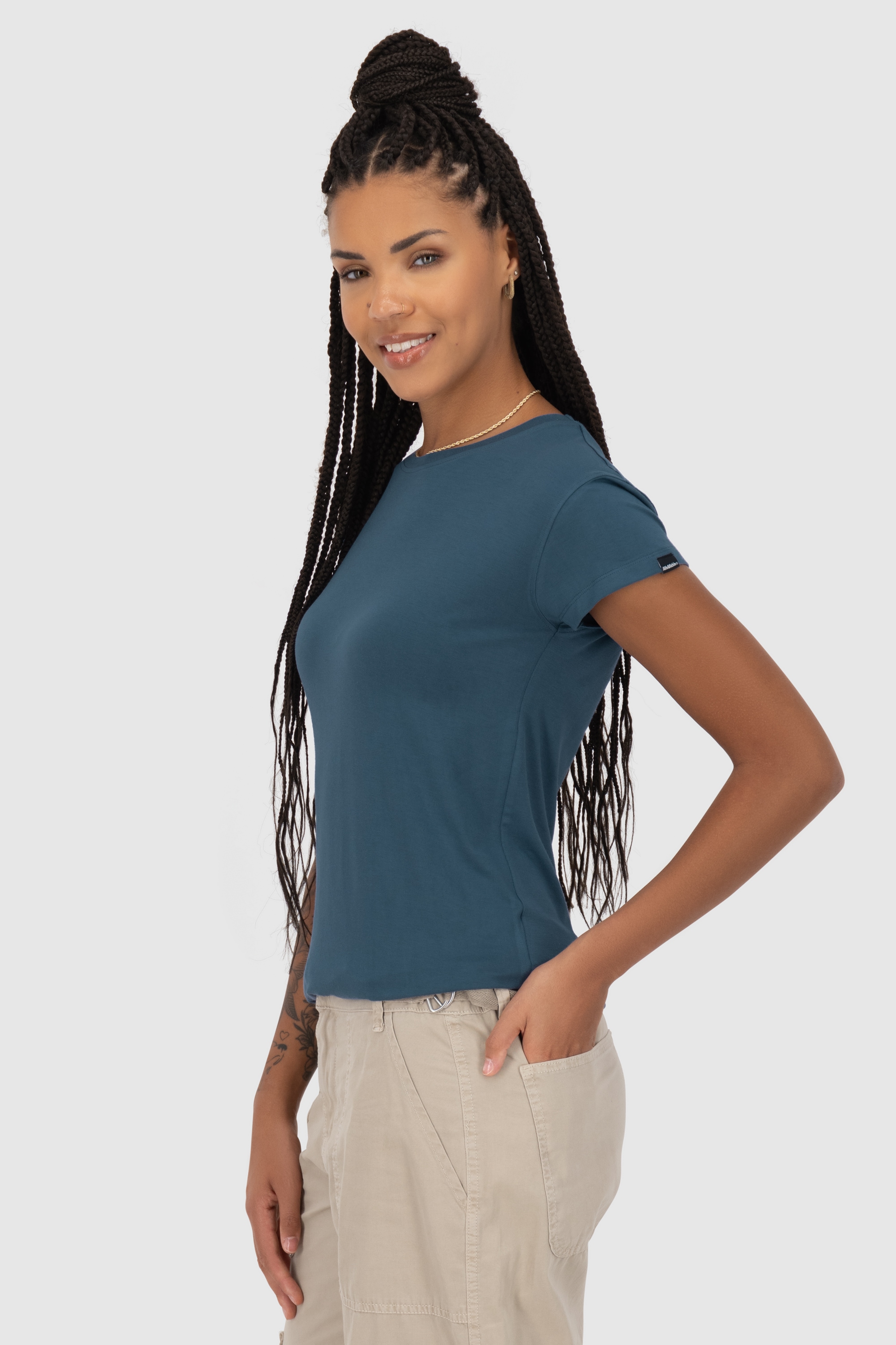 Alife & Kickin Rundhalsshirt »Damen AriAK«