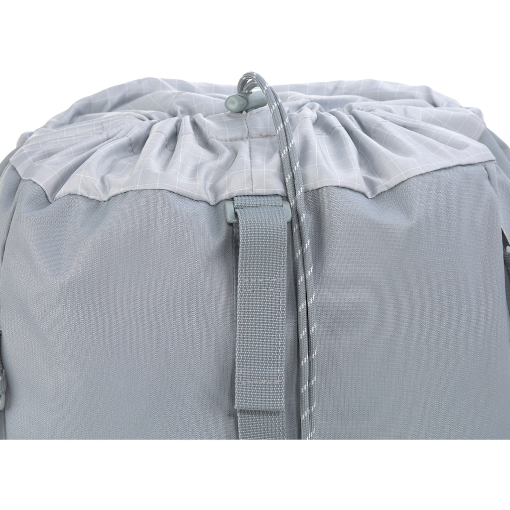 LÄSSIG Wickelrucksack »Green Label, Outdoor, Grey«, Reflektoren