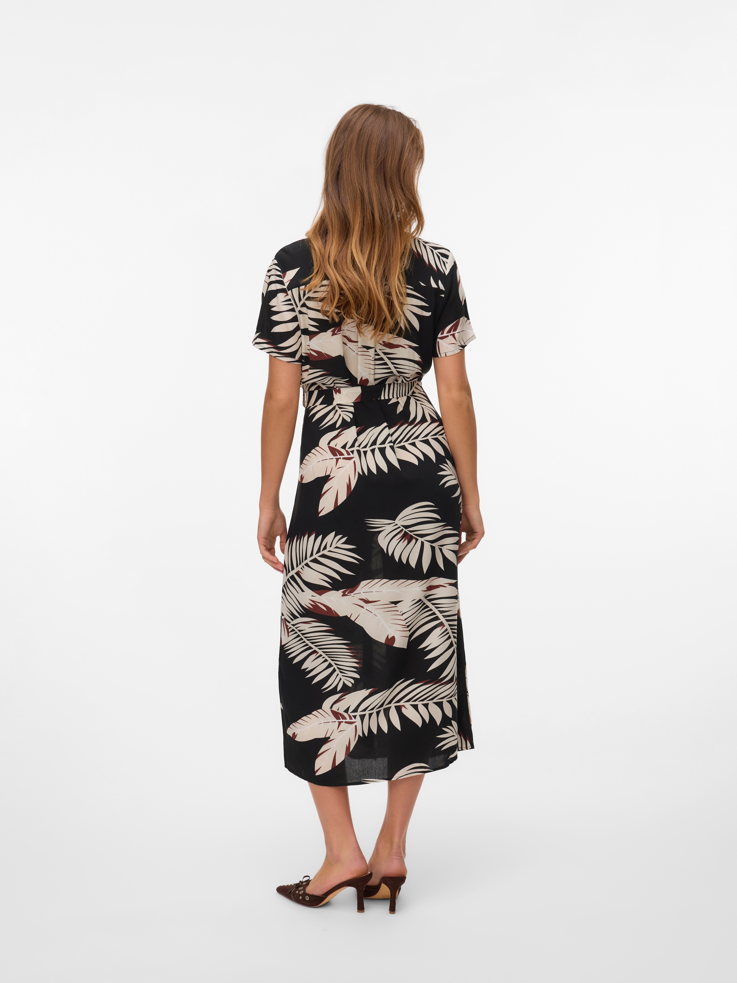 Vero Moda Hemdblusenkleid »VMEASY JOY S/S LONG SHIRT DRESS WVN GA«