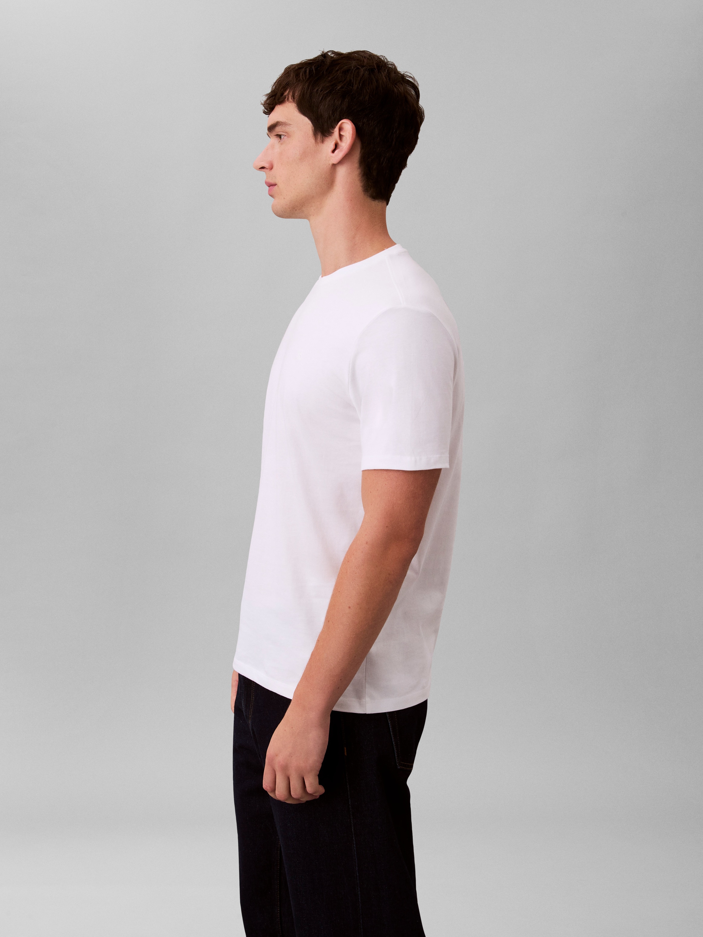 Calvin Klein Jeans T-Shirt »CLASSIC MONOGRAM« regular fit, Rundhalsausschnitt