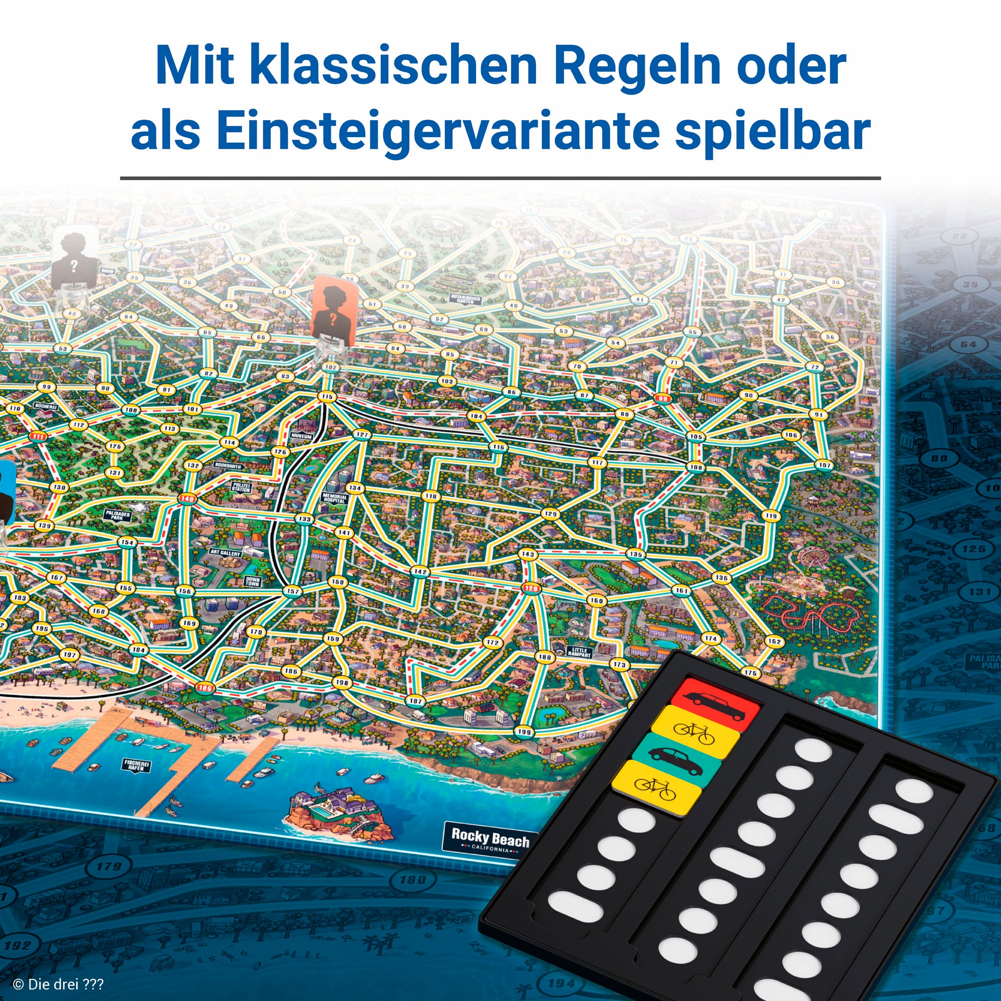 Ravensburger Spiel »Die drei ??? Scotland Yard«, Made in Europe