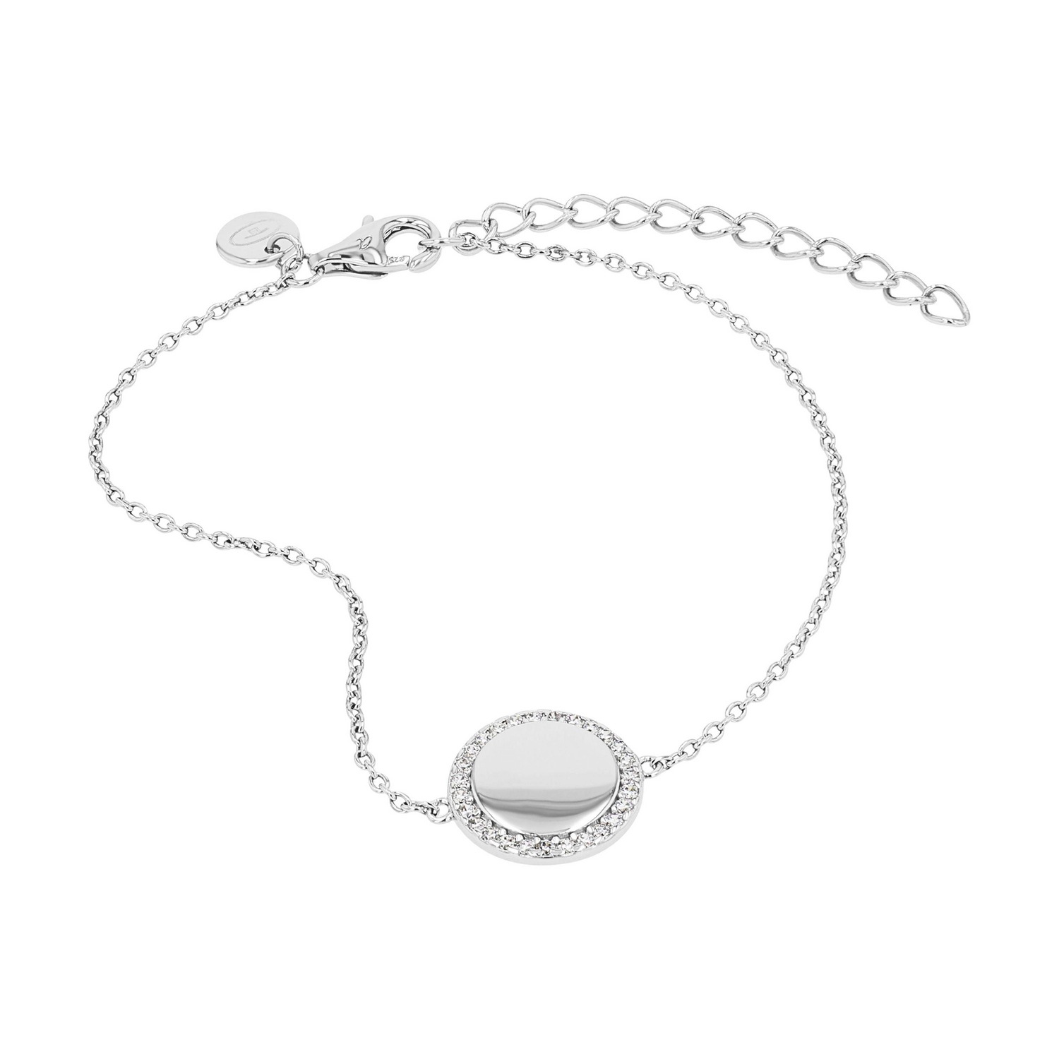 TOM TAILOR Silberarmband mit Zirkonia (synth.)