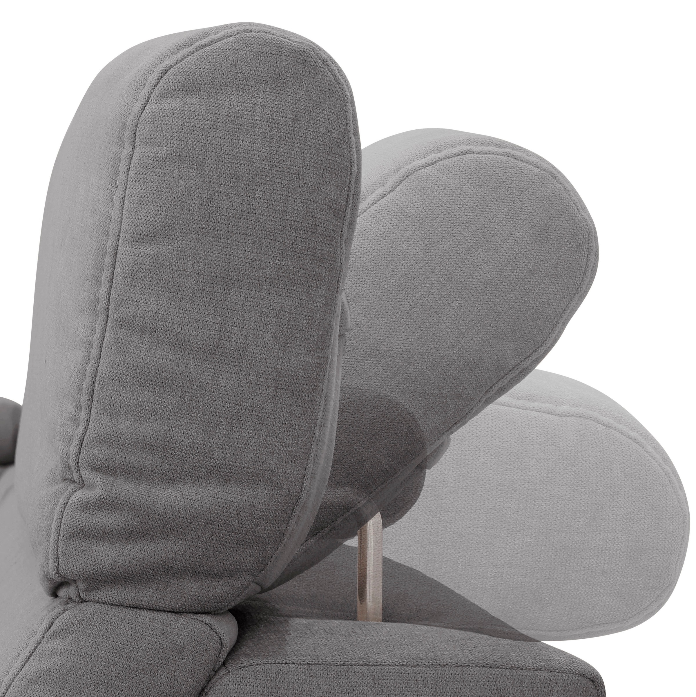 Home affaire Wohnlandschaft »Conville U-Form«, Kopfteilverstellung wahlweise mit Bettfunktion und Bettkasten