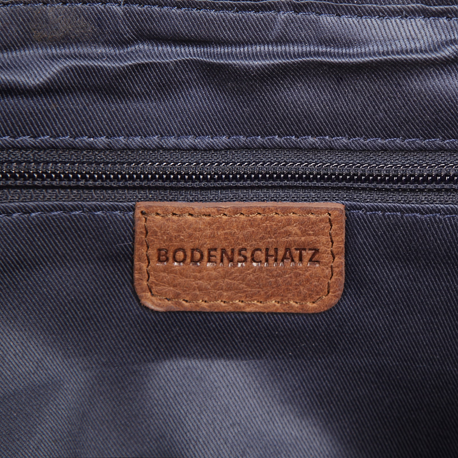 BODENSCHATZ Messenger Bag, echt Leder