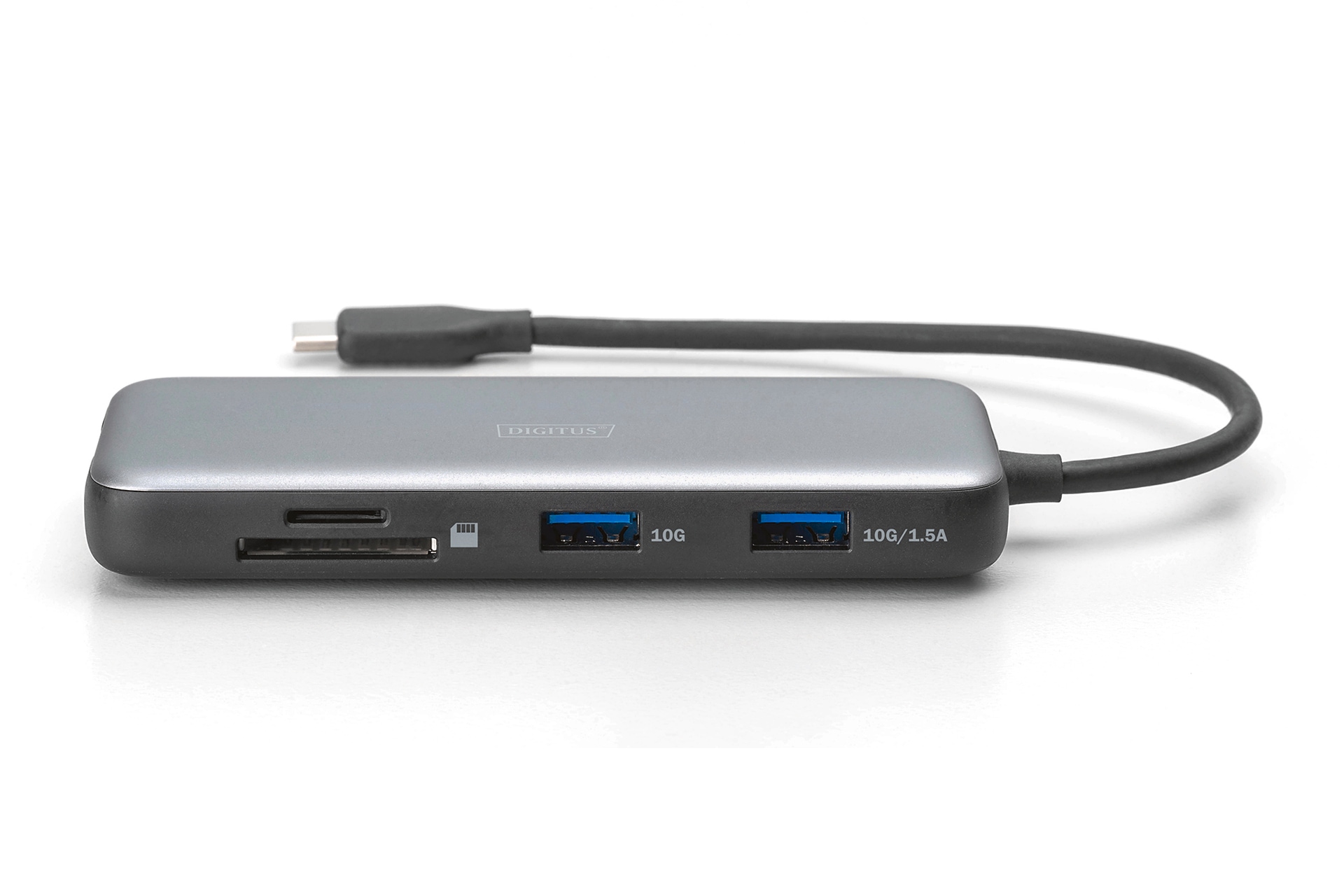 Digitus Laptop-Dockingstation »USB-C Docking Station, 7-Port, HDMI, USB, RJ45, SD«