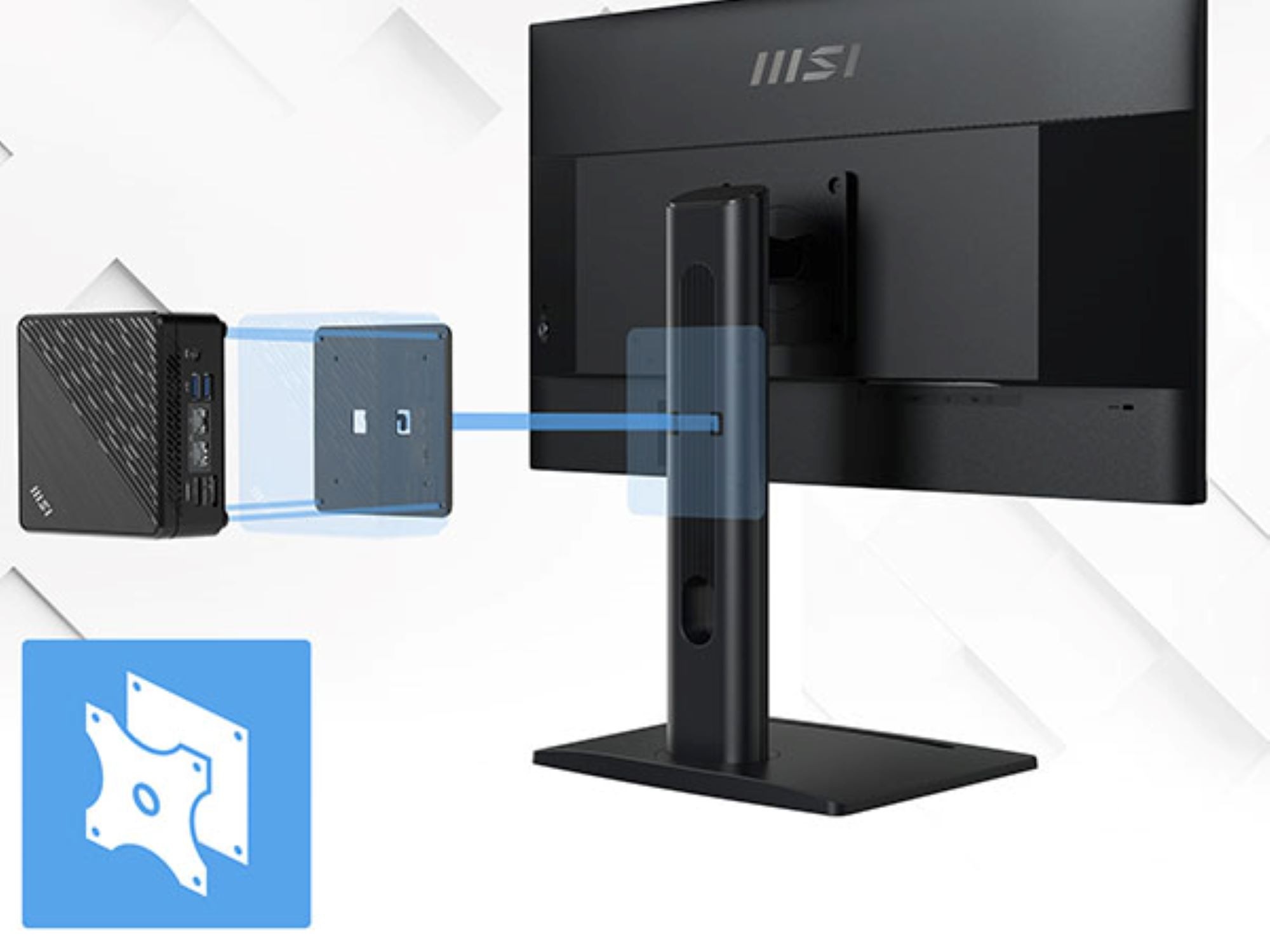 MSI Gaming-Monitor »PRO MP275PG«, 69 cm/27 Zoll, 1920 x 1080 px, Full HD, 1 ms Reaktionszeit, 100 Hz, neig-,schwenk-, höhenverstellbar, Pivot