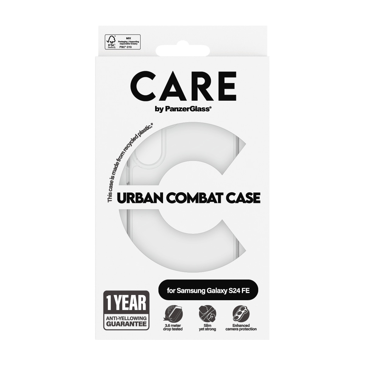 CARE by PanzerGlass Handyhülle »Urban Combat Case«, Backcover, Schutzhülle, Handyschutzhülle, Case, Schutzcase, stoßfest