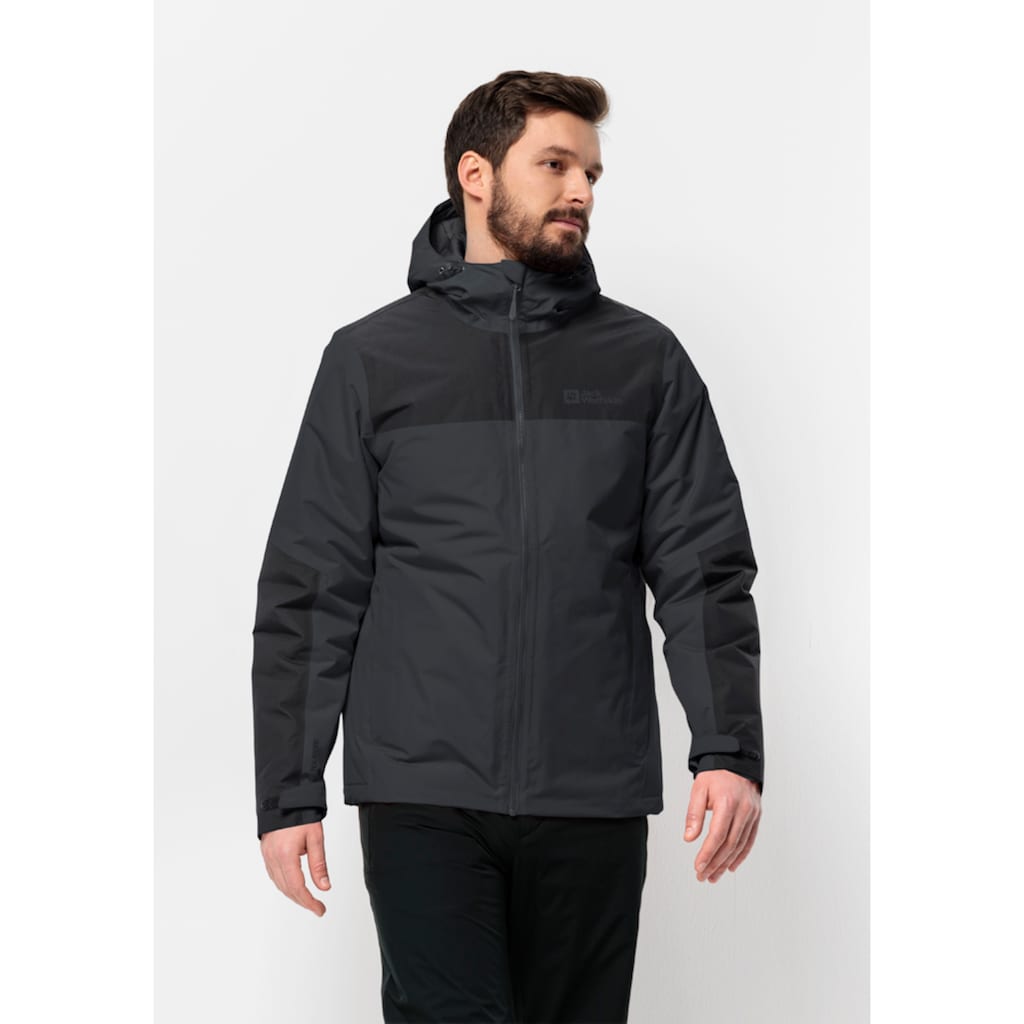 Jack Wolfskin Winterjacke »JASPER INS JKT M«, mit Kapuze