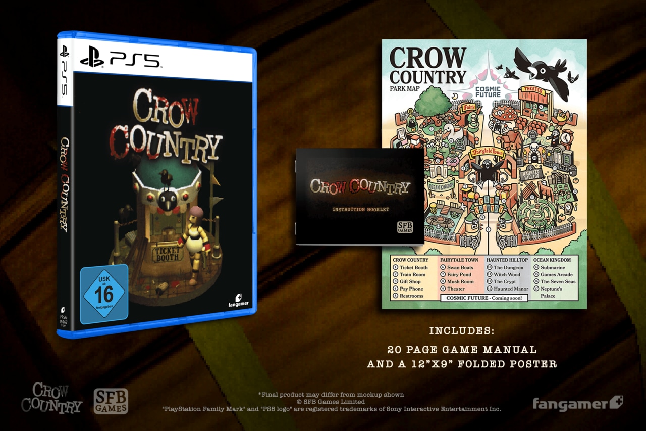 Fangamer Spielesoftware »Crow Country« PlayStation 5