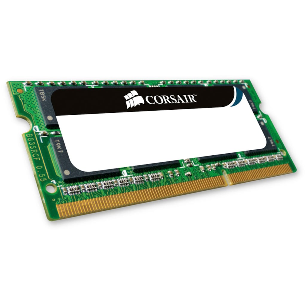 Corsair Laptop-Arbeitsspeicher »ValueSelect 8GB (2 x 4GB) DDR3 SODIMM«