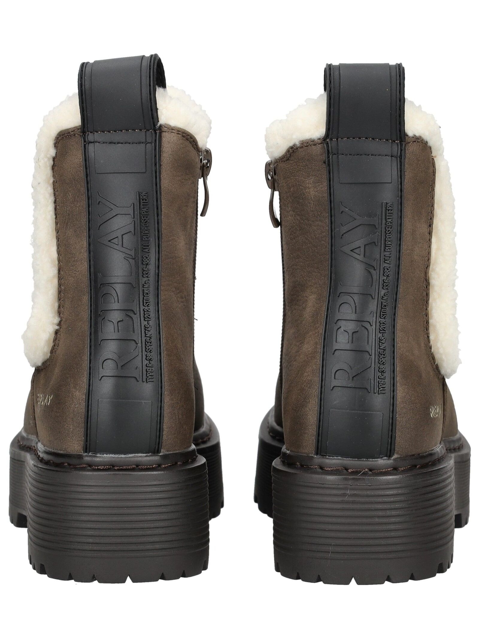 Replay Stiefelette »Replay Stiefelette Lederimitat/Textil«