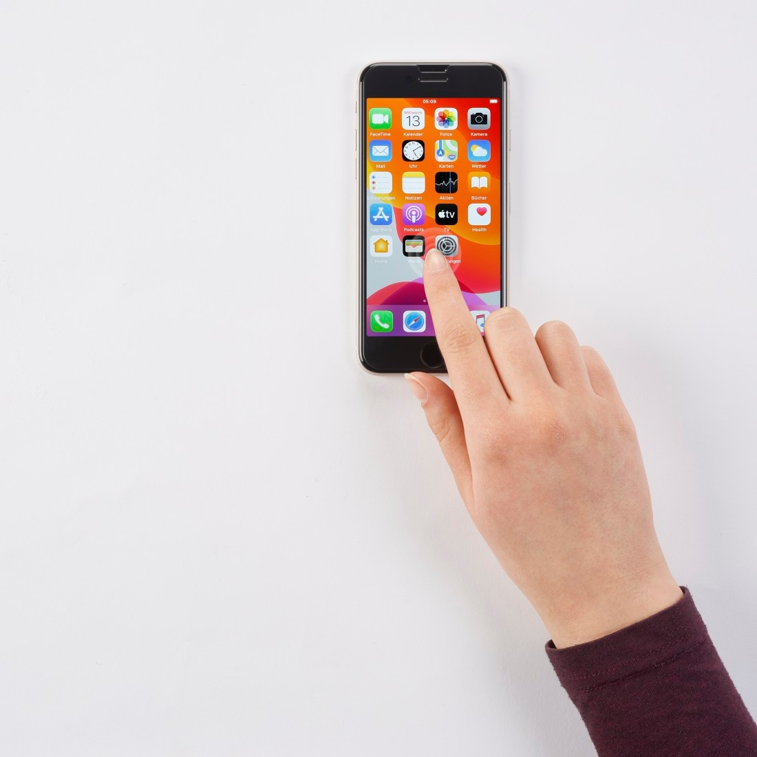 Hama Displayschutzglas »Panzerglas Hiflex Eco für Apple iPhone 7 / 8 / SE 2020 / SE 2022«, für Apple iPhone 7/8/SE 2020/SE 2022