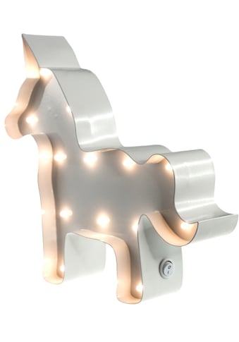 MARQUEE LIGHTS LED Dekolicht »Einhorn«, LED-Modul, 1 St., Warmweiß, Wand-Tischlampe... kaufen