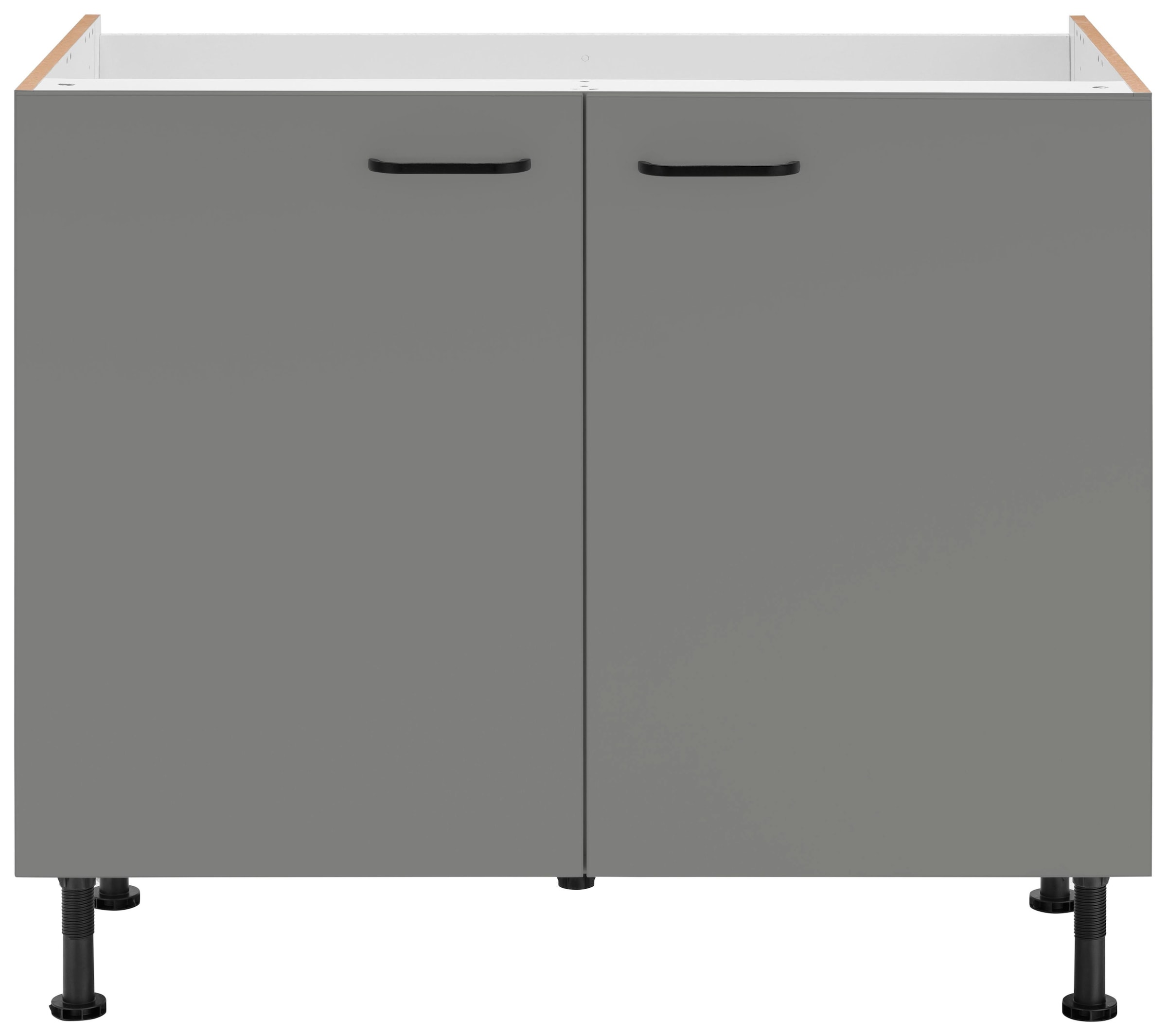 OPTIFIT Spülenschrank »Elga«, mit Soft-Close-Funktion, höhenverstellbaren Füßen, Breite 100 cm