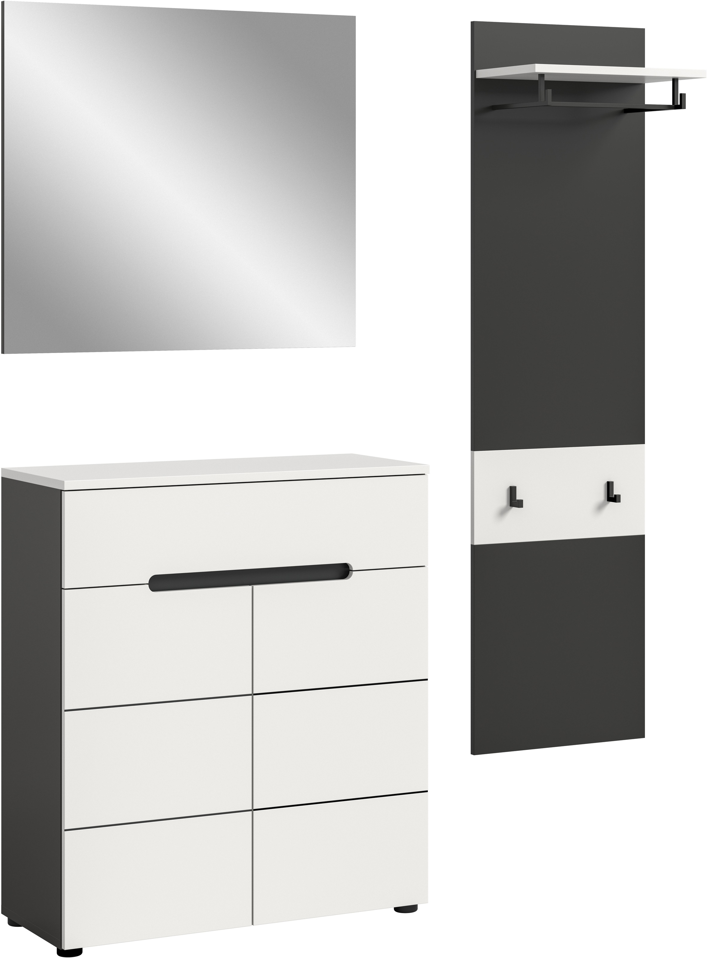 INOSIGN Garderoben-Set »REHAT, TOPSELLER!, 3-teilig, Breite 140 cm, individ günstig online kaufen