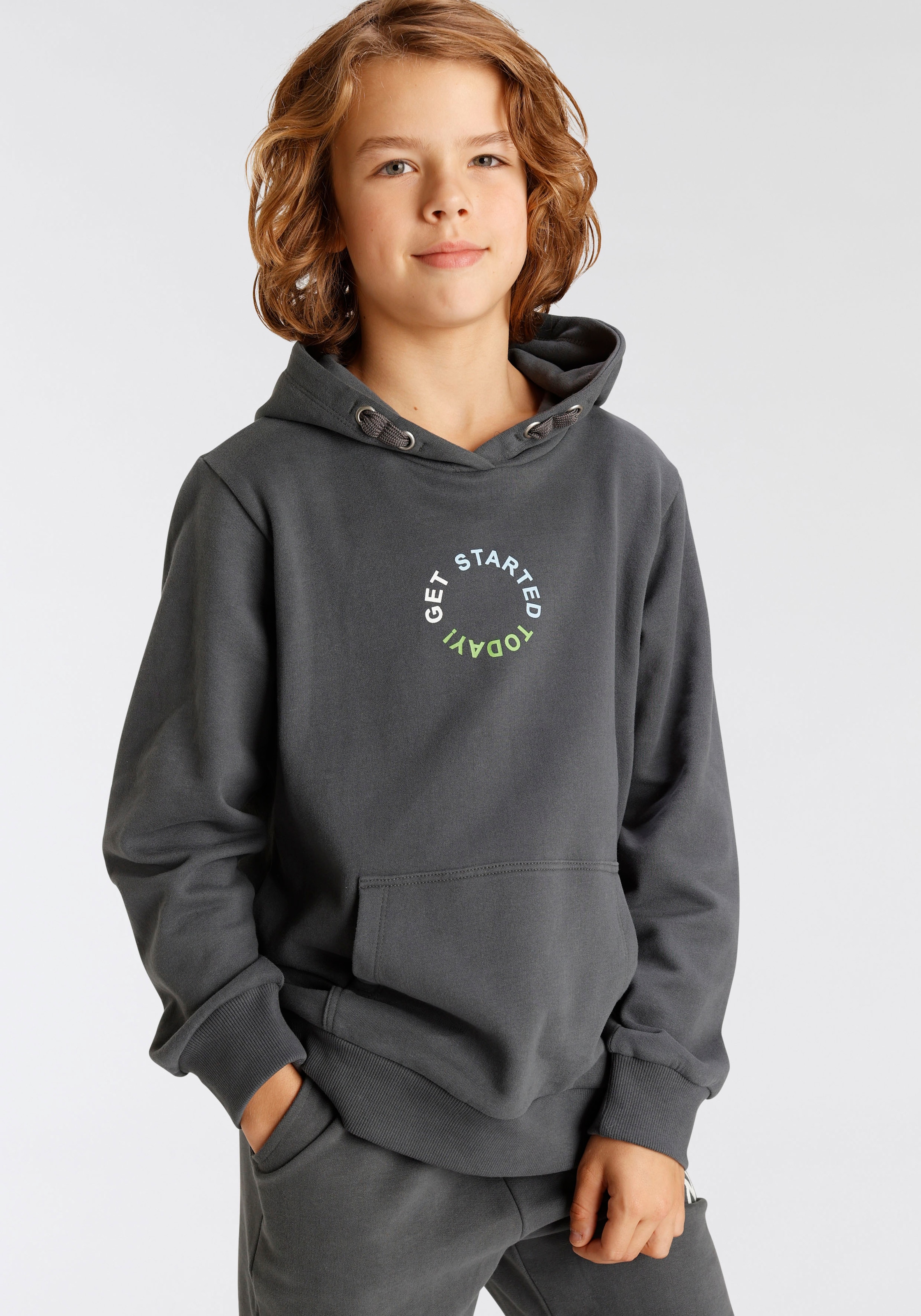 KIDSWORLD Kapuzensweatshirt »GET kaufen STARTED TODAY!« online