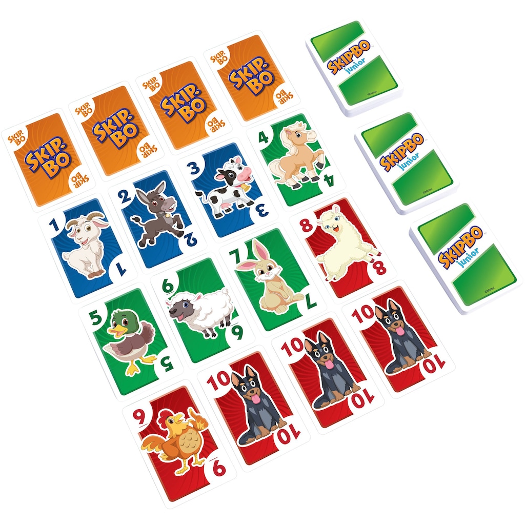 Mattel games Spiel »Skip-Bo Junior«