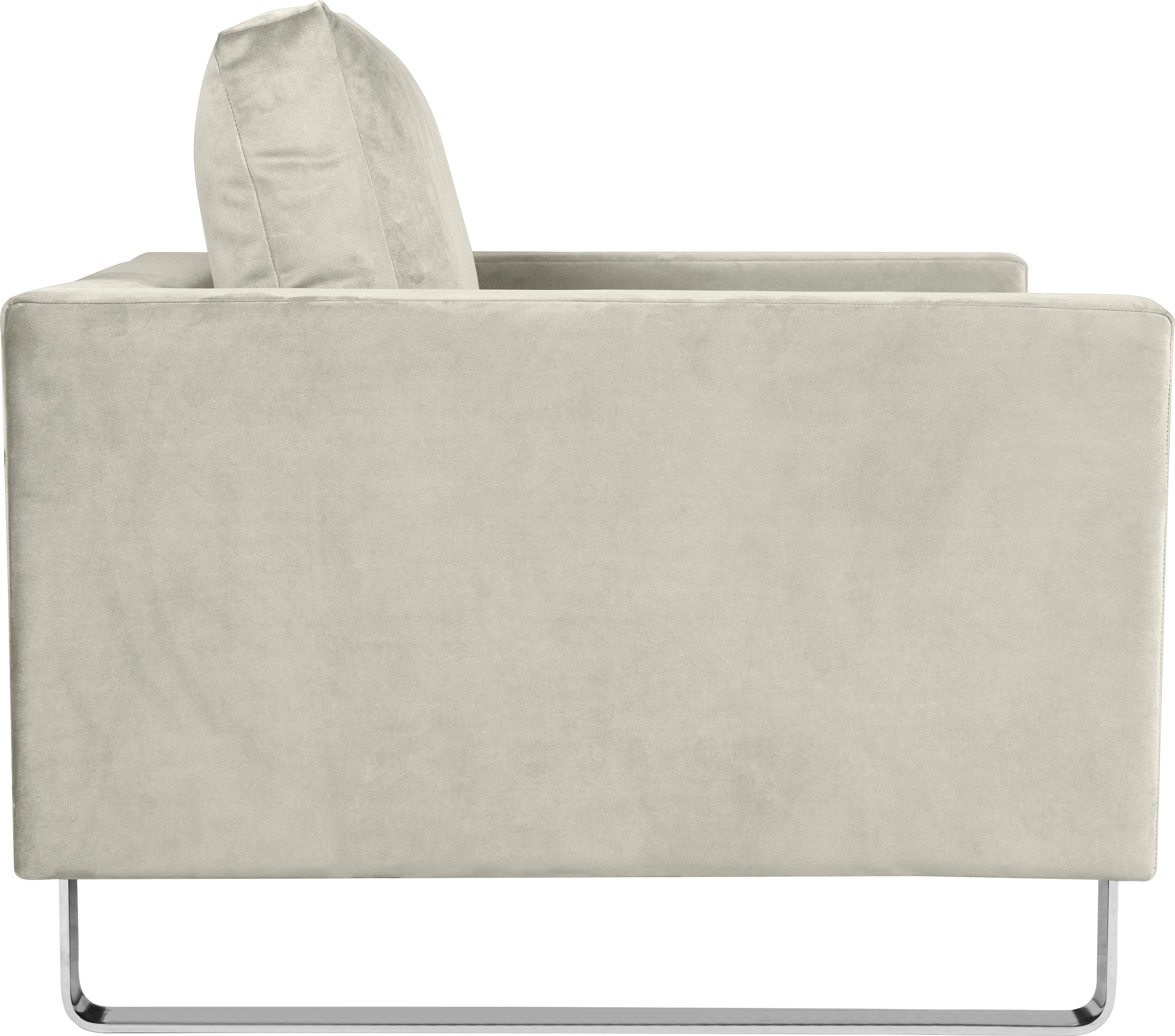 Alte Gerberei Sessel »Velina Loungesessel, Designsessel«, mit Metallkufen