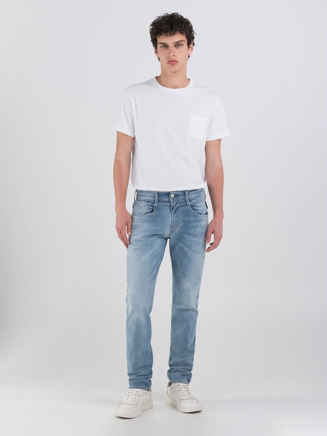 Replay Slim-fit-Jeans »ANBASS HYPERFLEX BIO«