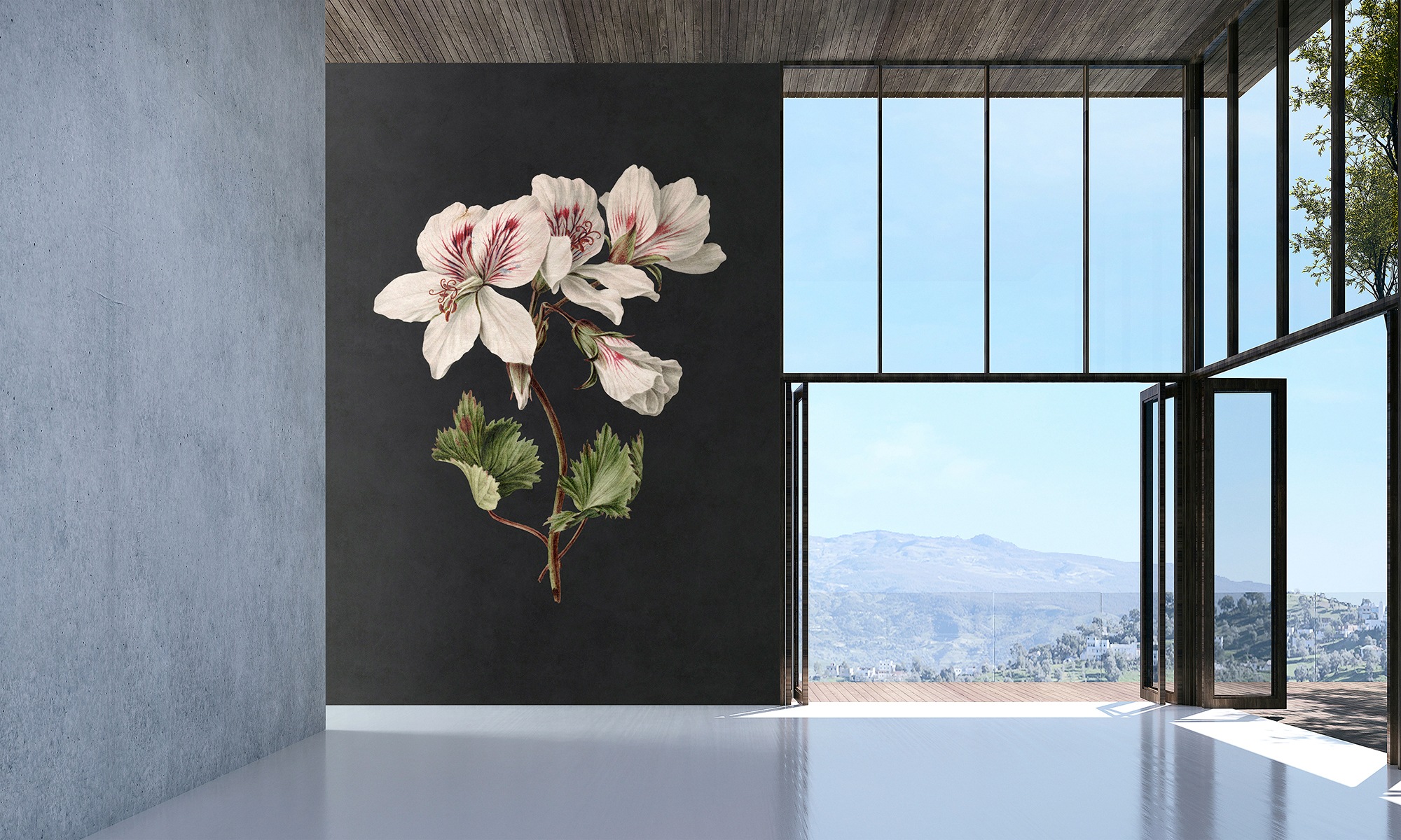 living walls Fototapete »Walls by Patel Midnight Garden« glatt Vlies, Wand günstig online kaufen